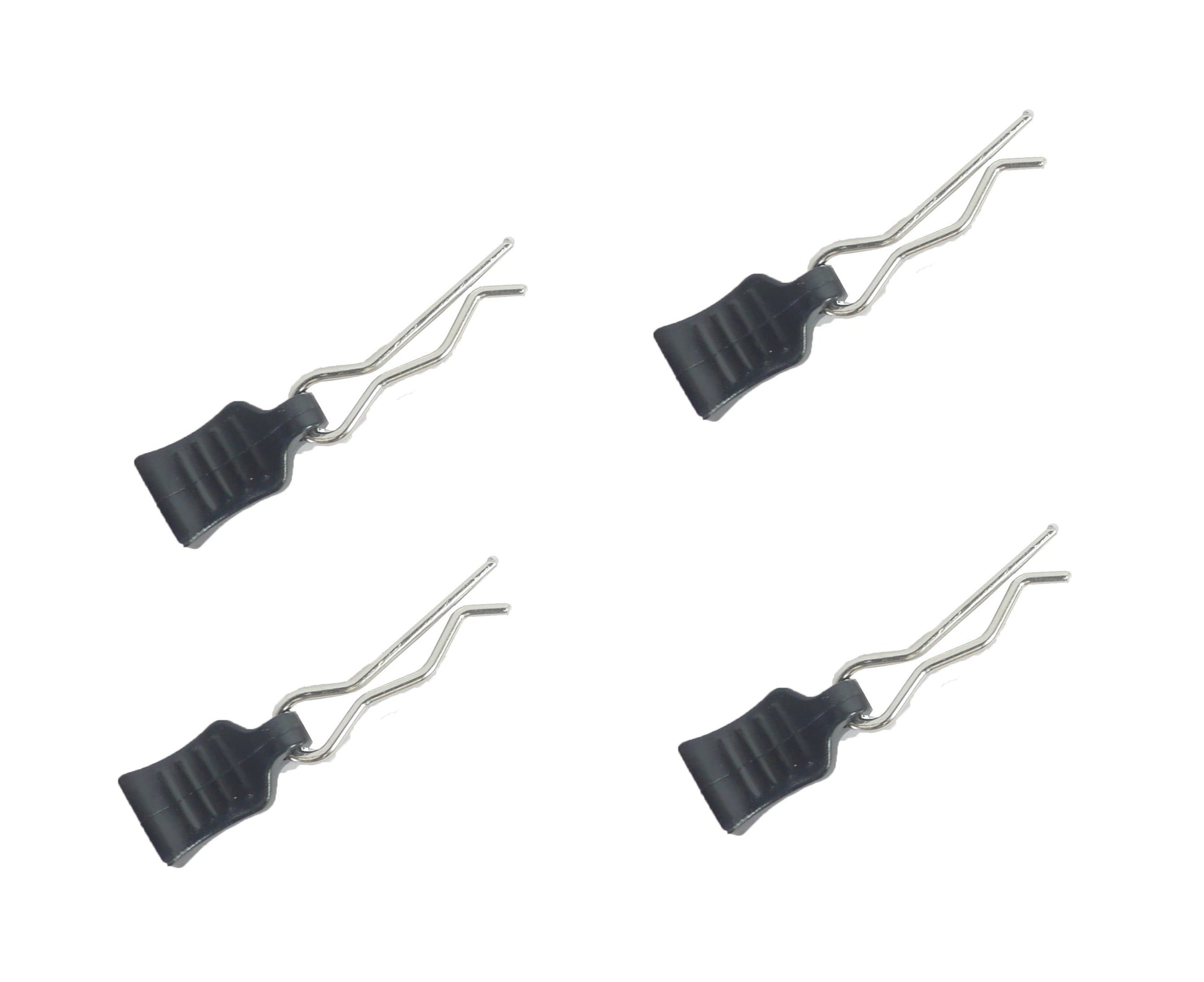 BlackZon Body Clips (4-Pack) - OEM Replacement RC Body Pins - 540059