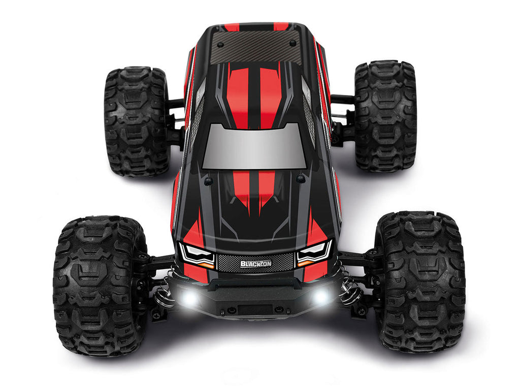 BlackZon Slyder MT 1/16 4WD Electric Monster Truck (Red)