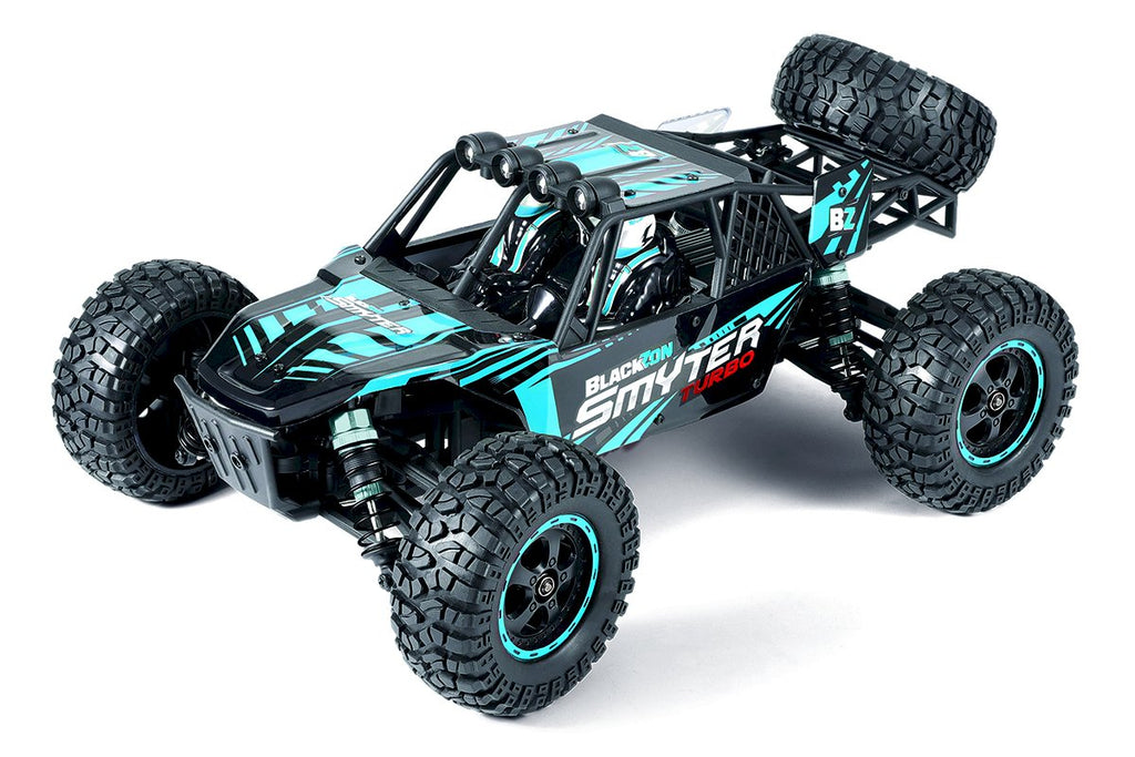 BlackZon Smyter DB Turbo 1/12 Scale 4WD 3S Brushless Electric Desert Buggy RTR (Blue) - 540256