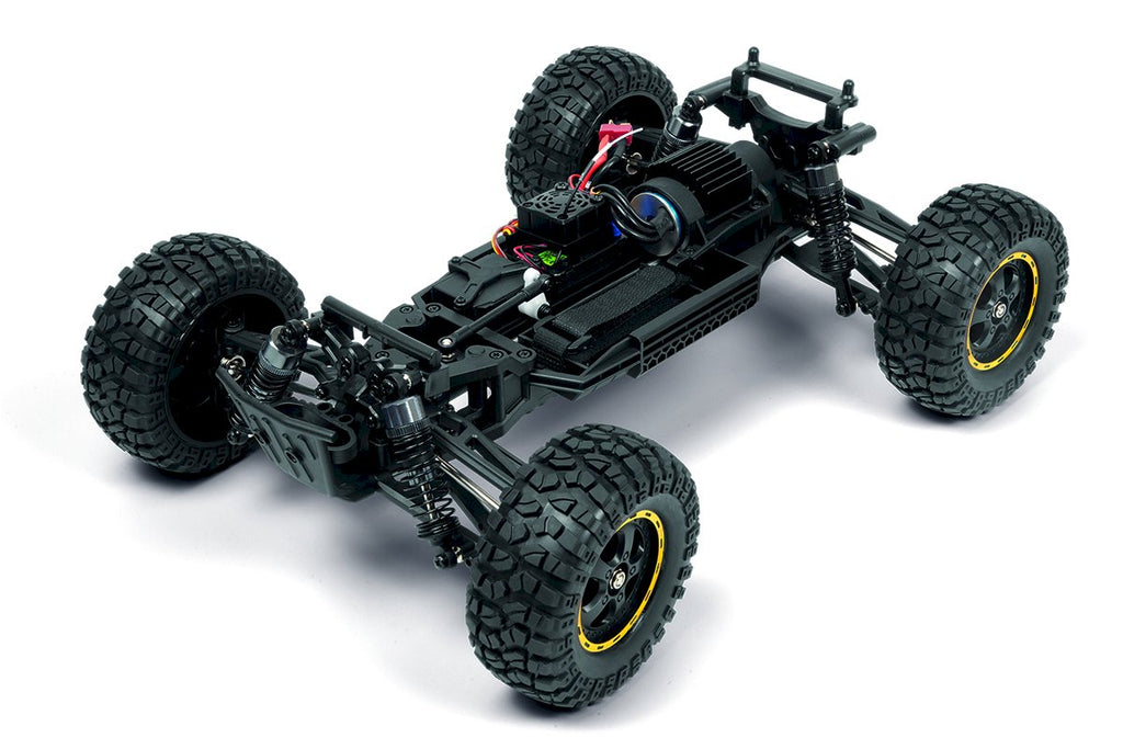 BlackZon Smyter DB Turbo 1/12 Scale 4WD 3S Brushless Electric Desert Buggy RTR (Yellow) - 540257