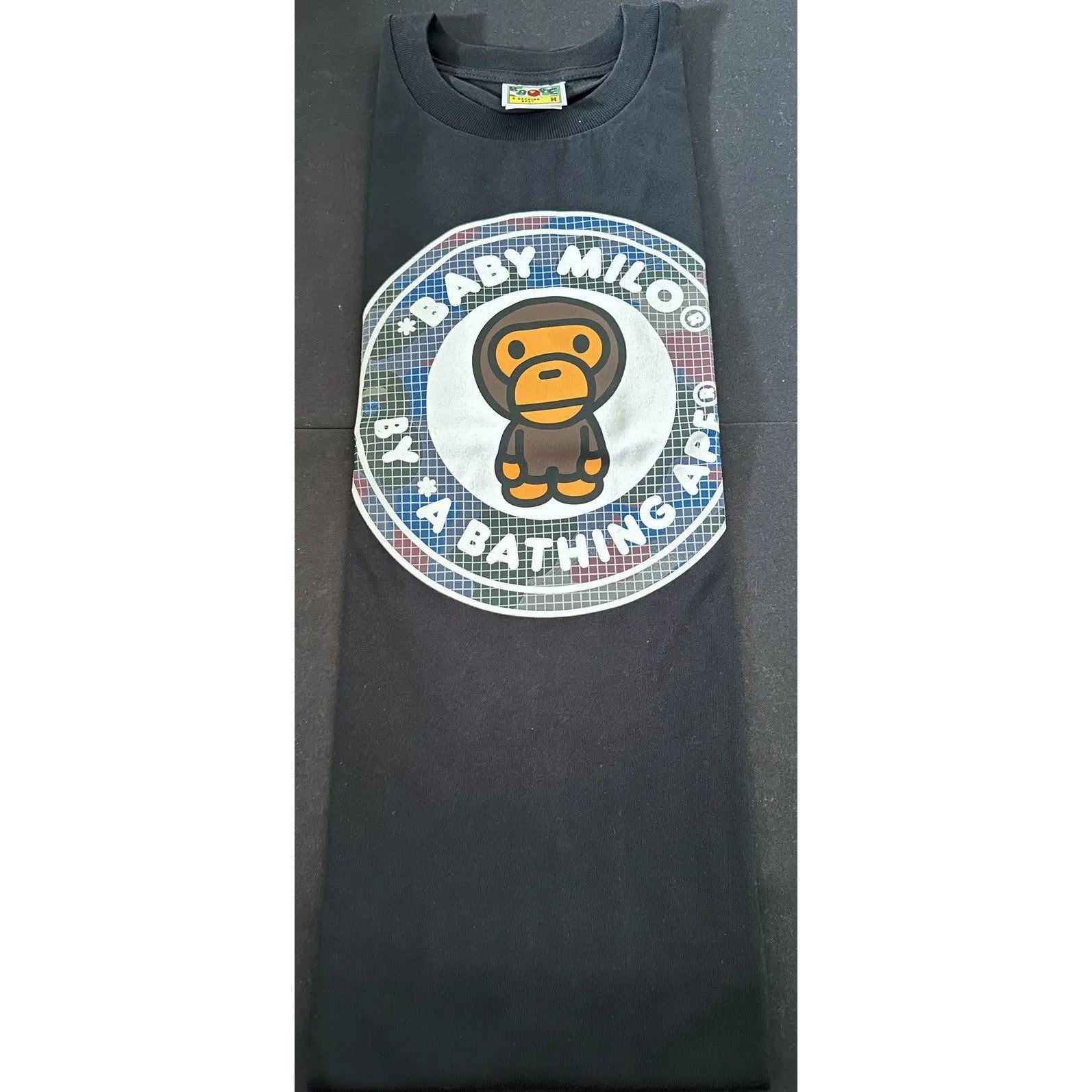 Bape A Bathing Ape Baby Milo Patchwork Busy Works Tee