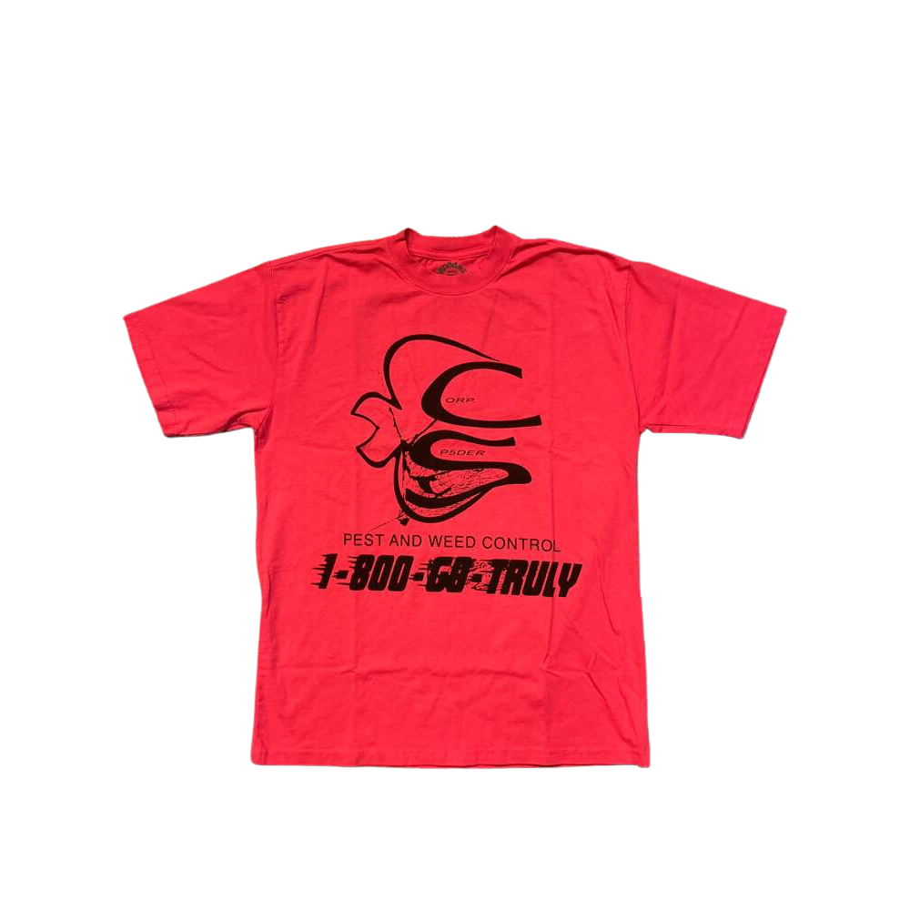 Sp5der Corp Tee Pink