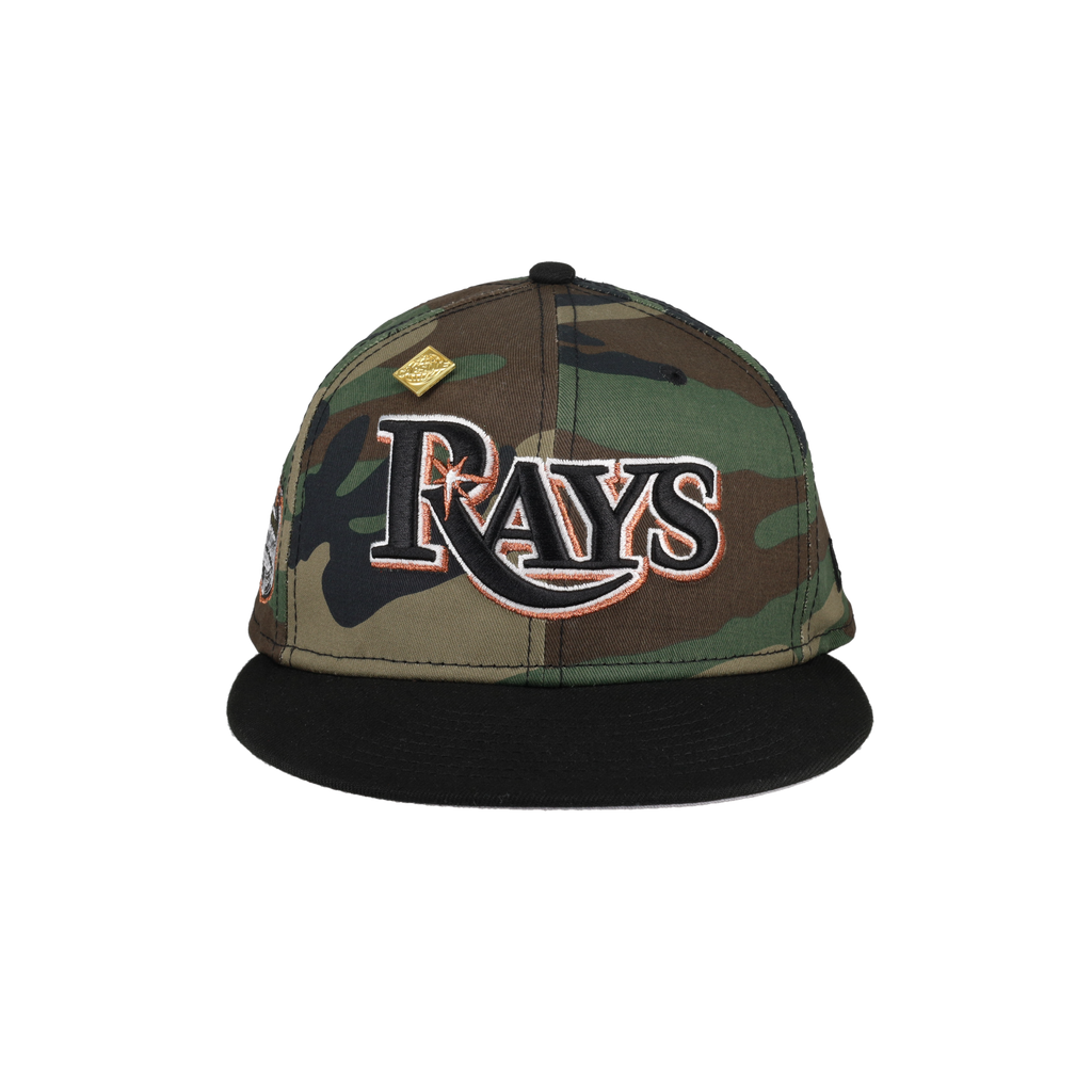 Tampa Bay Rays 2008 All Star Game Patch Camo 59Fifty Fitted Hat