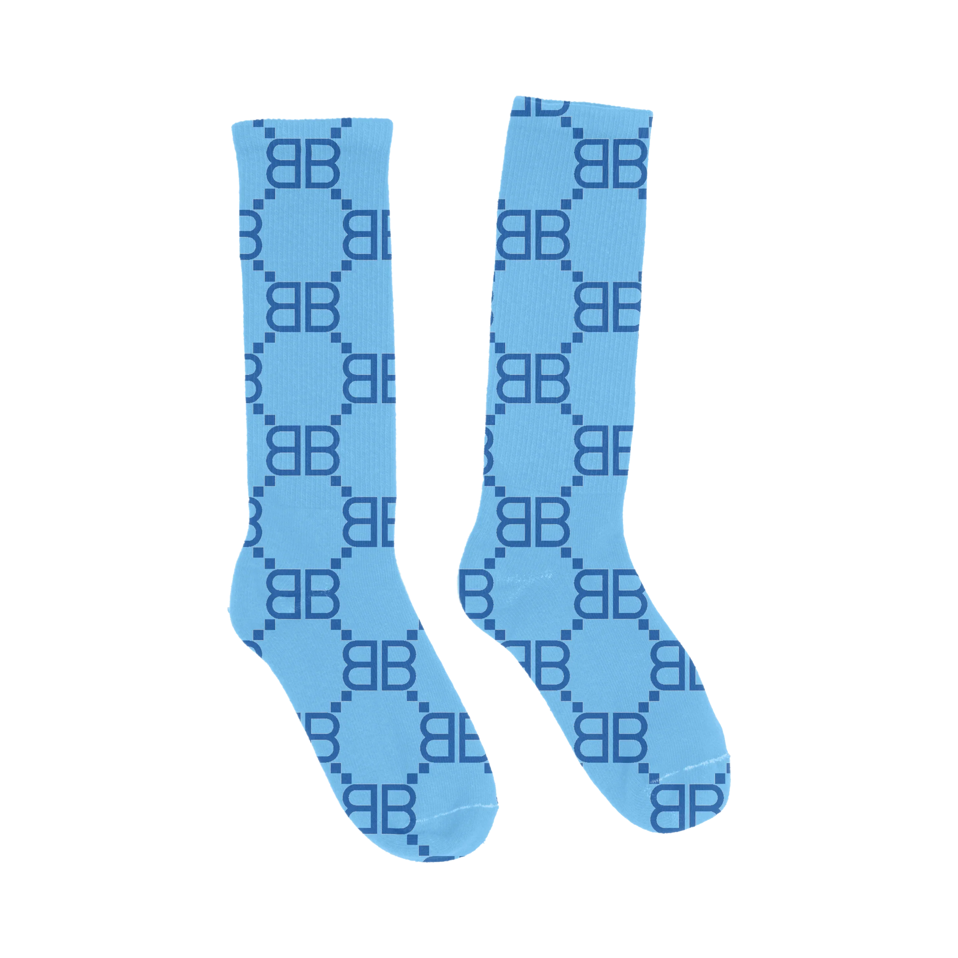 Bravest Studios Blue Matrix Socks
