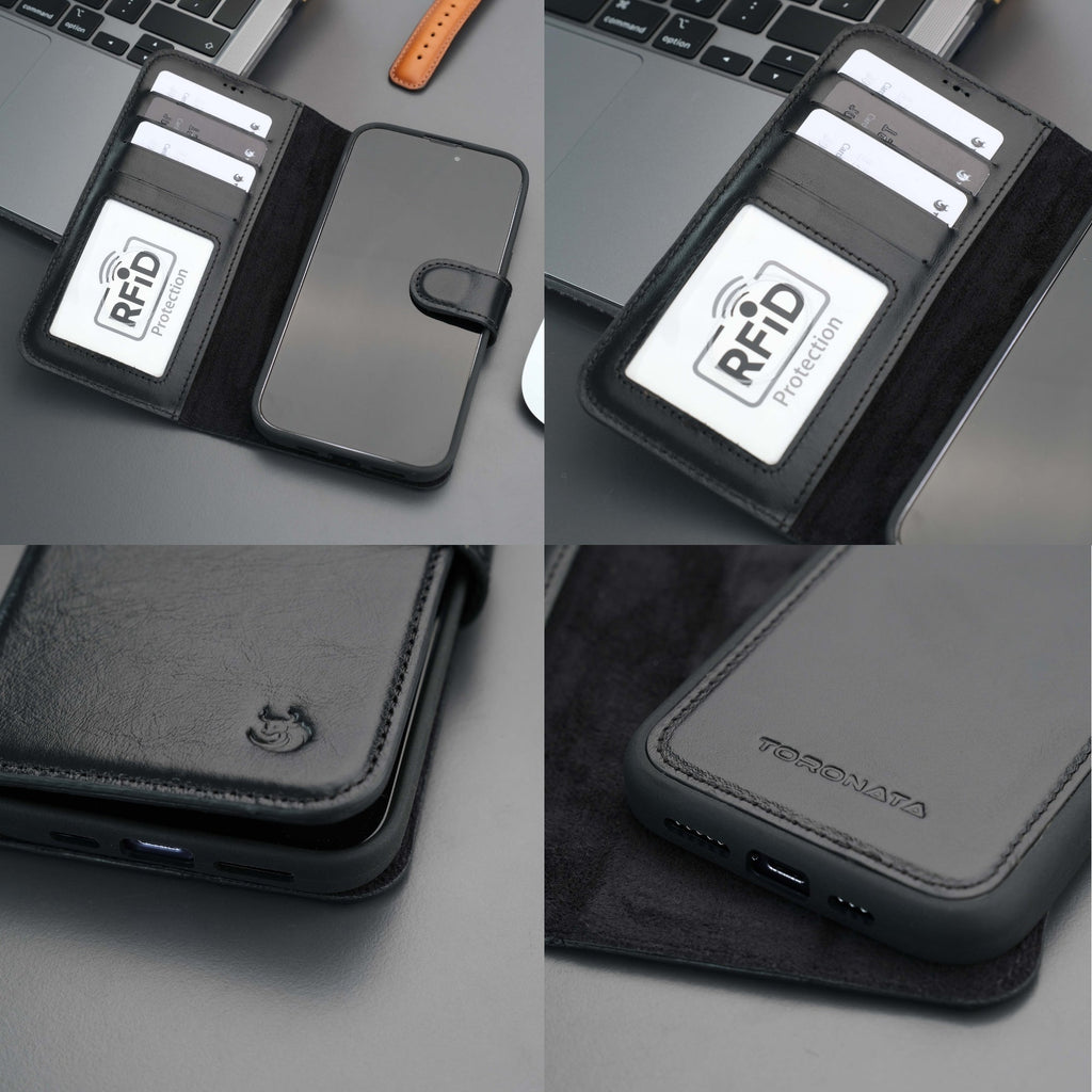 Casper Leather iPhone 14 Pro Wallet Case | MagSafe