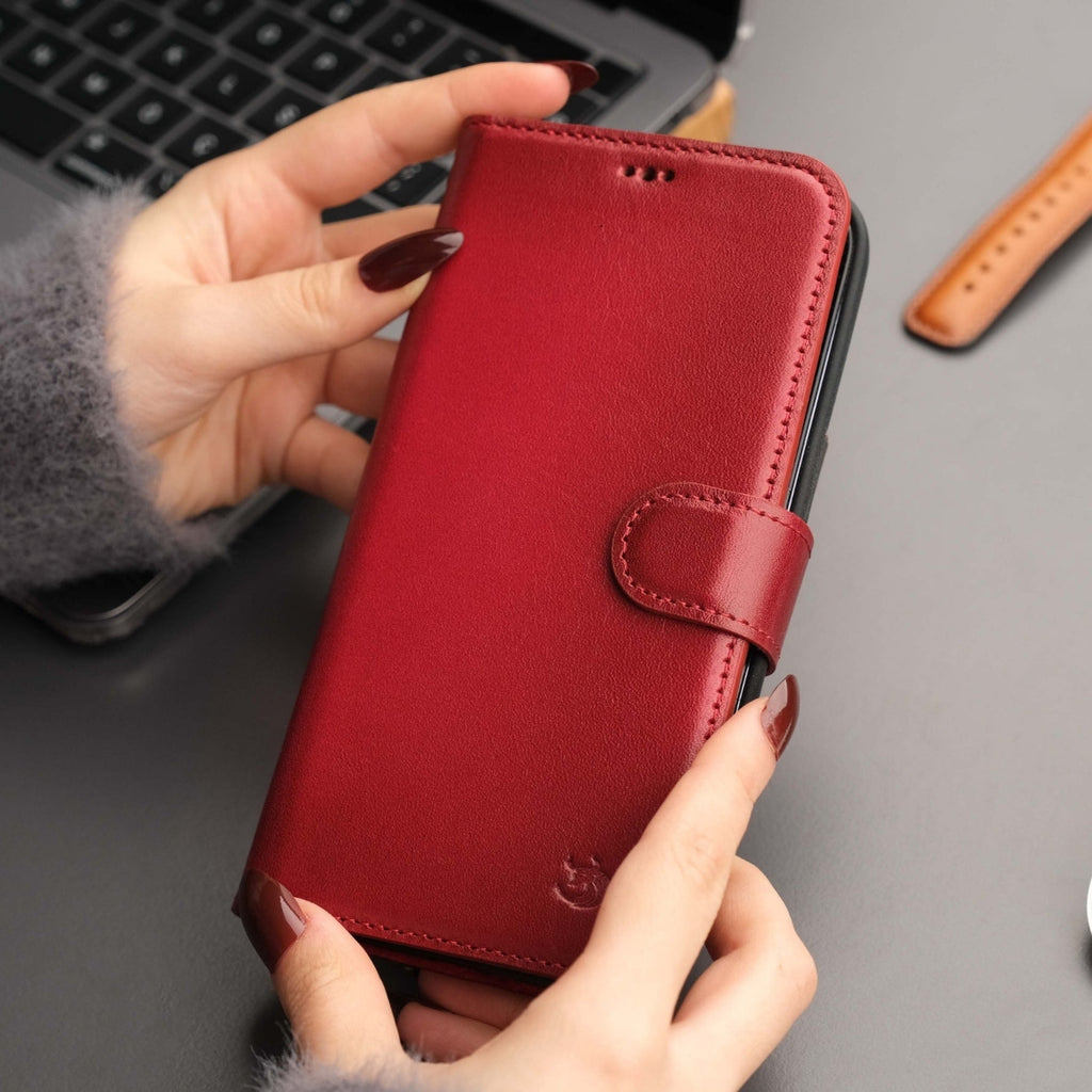 Casper Leather iPhone 14 Pro Max Wallet Case | MagSafe