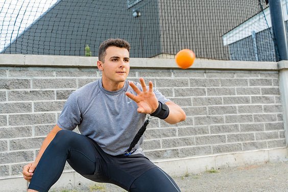 Catcher's Resistance Training (CRT) Belt + Catcher's Zone Mat Bundle