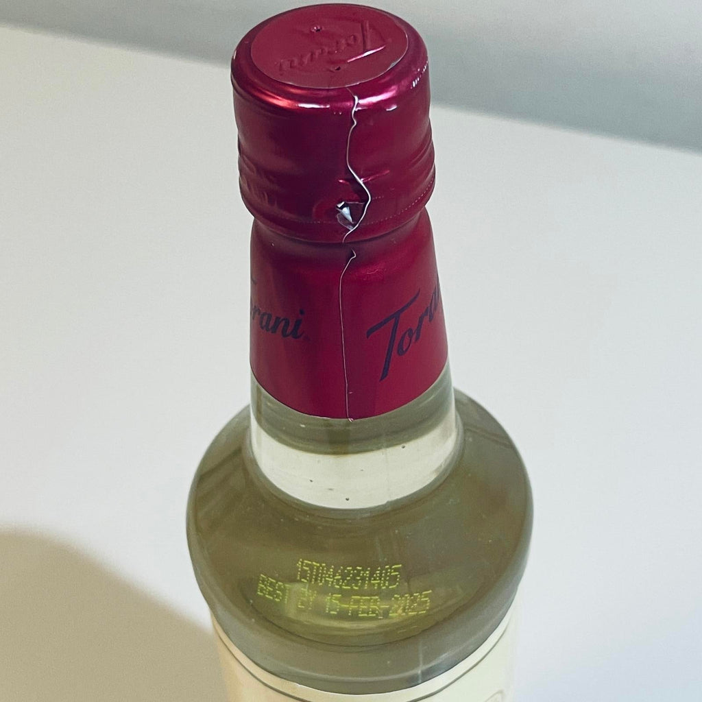 Torani Crème de Menthe Puremade Syrup 750ml EXPIRED 2/2025