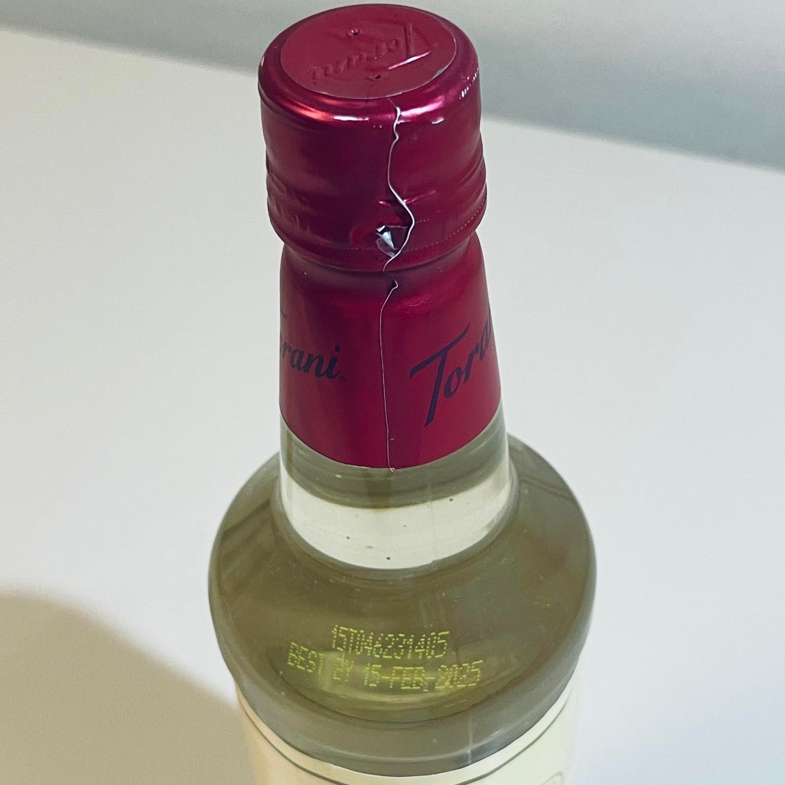 Torani Crème de Menthe Puremade Syrup 750ml EXPIRED 2/2025