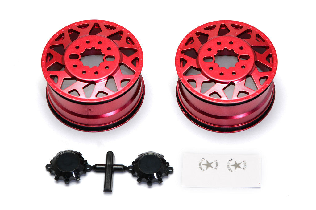 CEN Racing American Force H01 CONTRA Wheel (Red with Black Cap) for DL-Series F450 SD