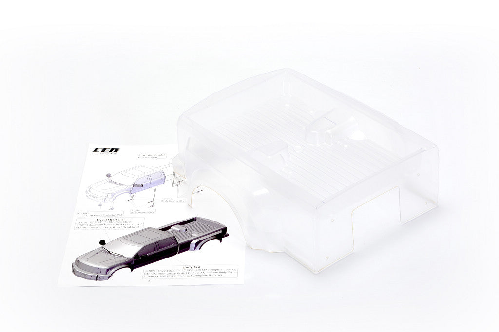 CEN Racing Ford F450 SD Truck Bed (Clear Bed Only)