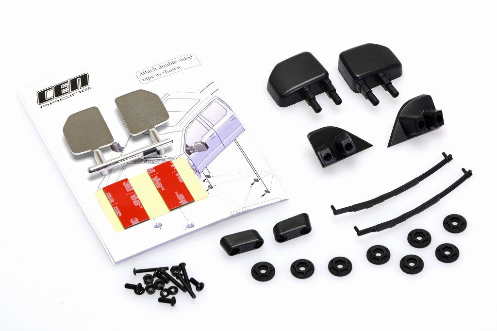 CEN Racing Ford F-450 Body Accessories Set - Mirrors, Lights & Screws - 1/10 Scale OEM Part CD960