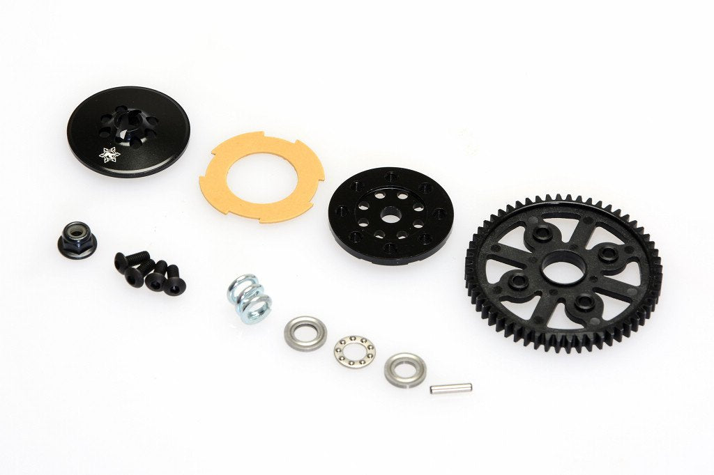 CEN Racing KAOS CNC Aluminum Slipper Clutch System - 32 Pitch Lightweight Hardened - DL-Series F-450 Upgrade Part CKD210