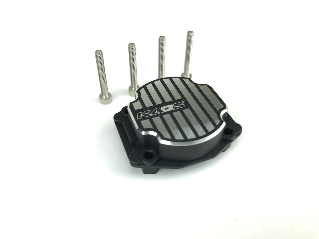 CEN Racing KAOS CNC Metal Differential Cover - Black Anodized - Q/MT/DL Series Upgrade Part CKD351