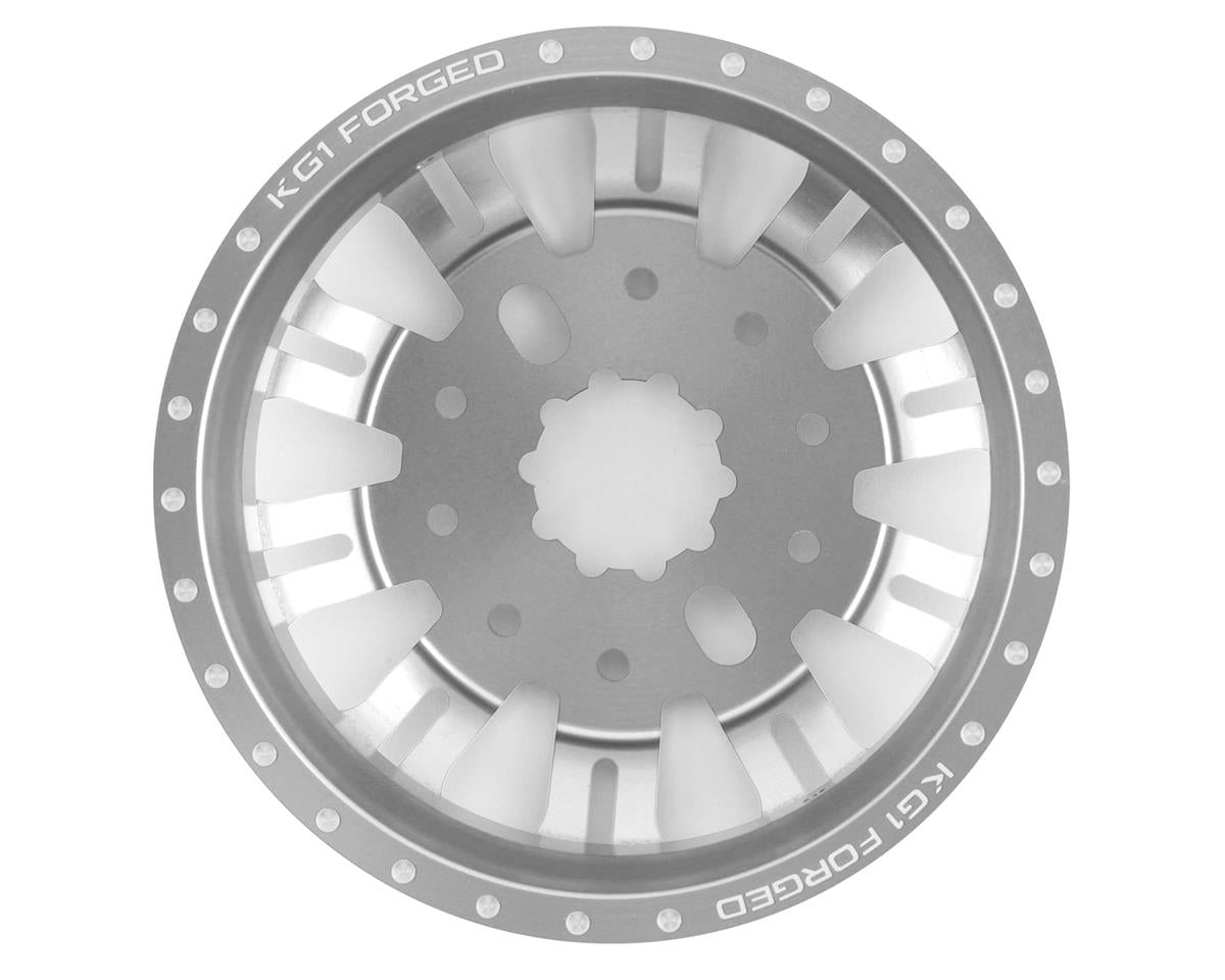 CEN Racing KG1 KD004 DUEL Rear Dually Aluminum Wheel (Silver) (2)