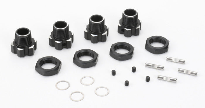 CEN Racing Aluminum 17mm Wheel Hex Drive Set with Nuts & Pins - Colossus XT Upgrade Part CKR0203