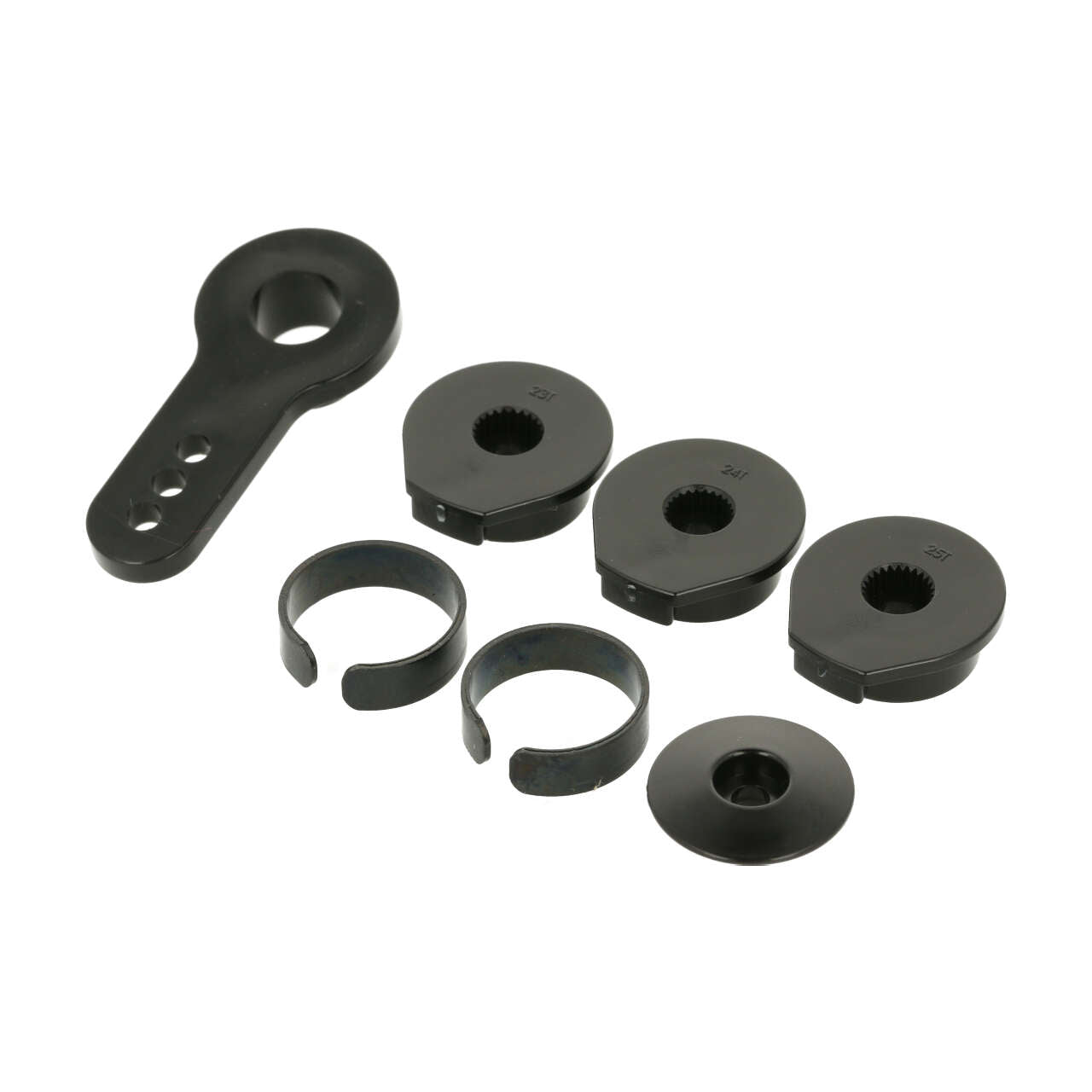 CEN Racing Servo Saver Set with 252423 Tooth Horns Cap & Spring for the Q & MT Series