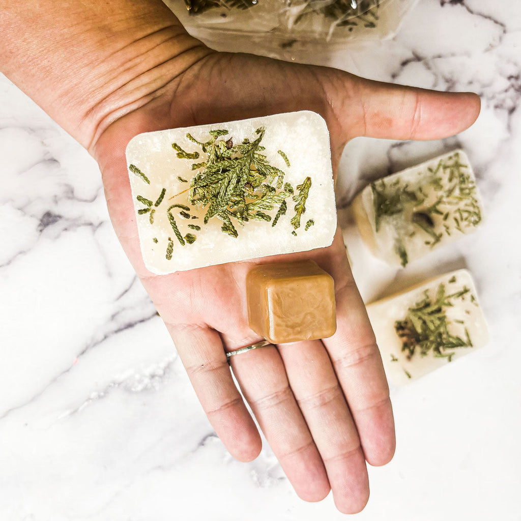 Christmas Tree XL Wax Melts 4 Cubes Fresh Cedar Pine Sweet Holiday Scent