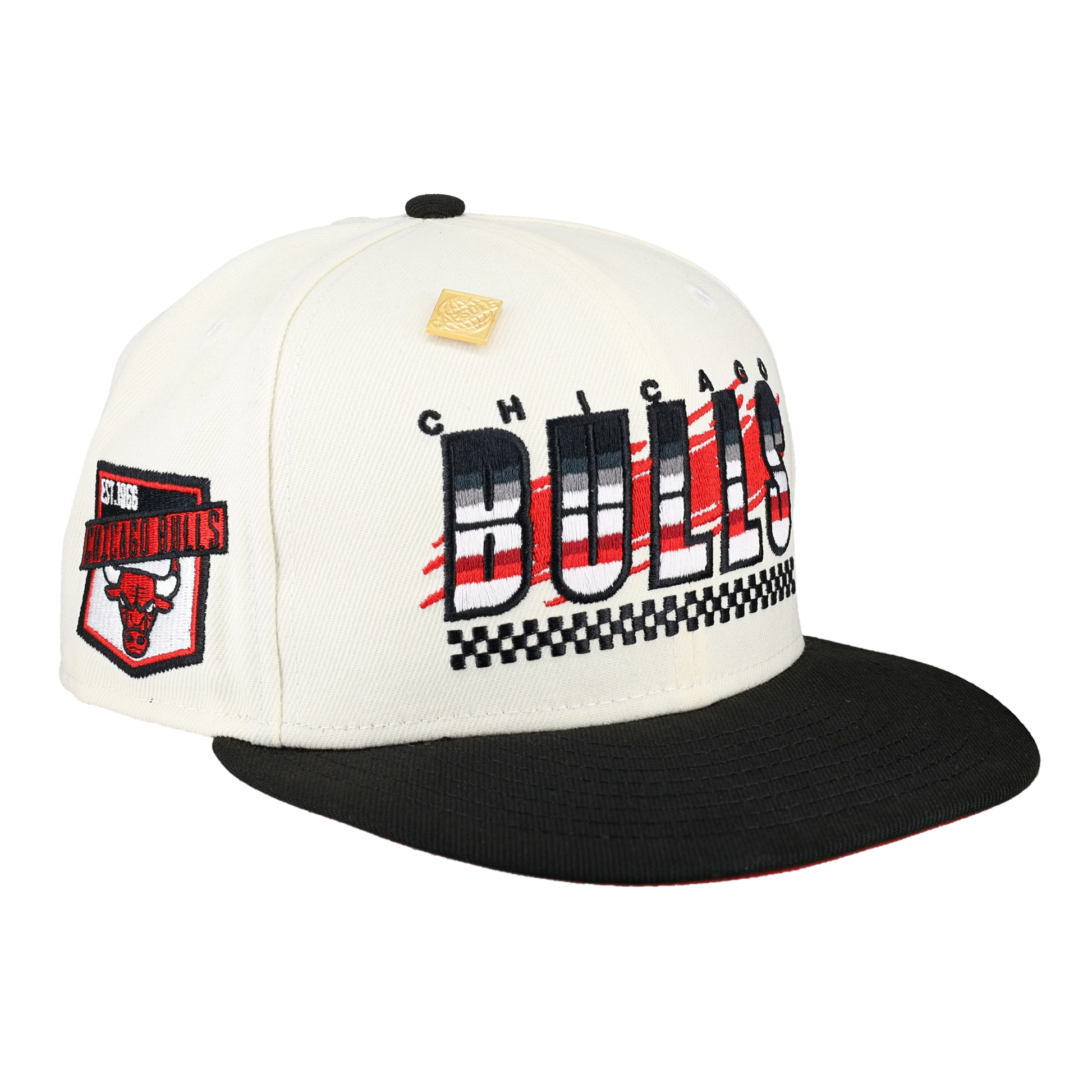 Chicago Bulls EST. 1966 Patch New Era 59Fifty Fitted Hat