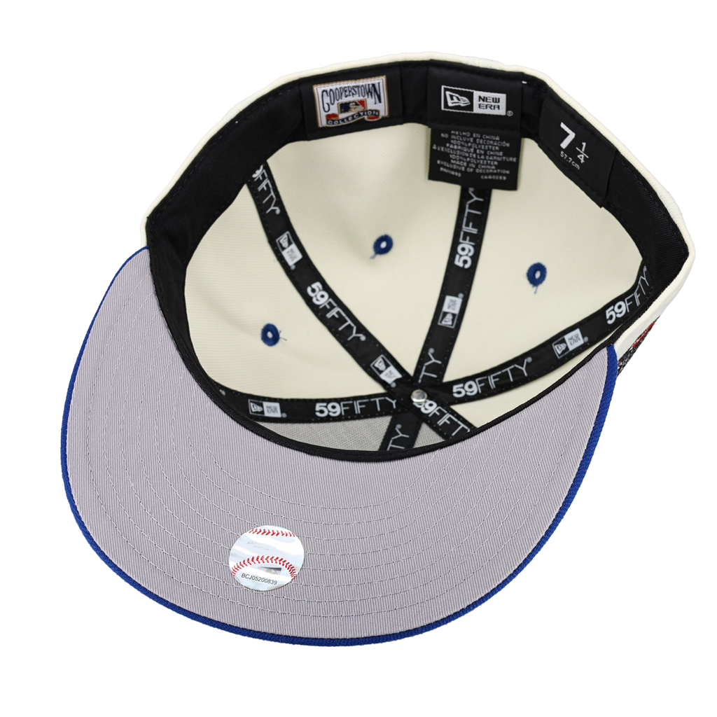 Chicago Cubs Clark The Bear Logo Wrigley Field Patch 59Ffity Fitted Hat