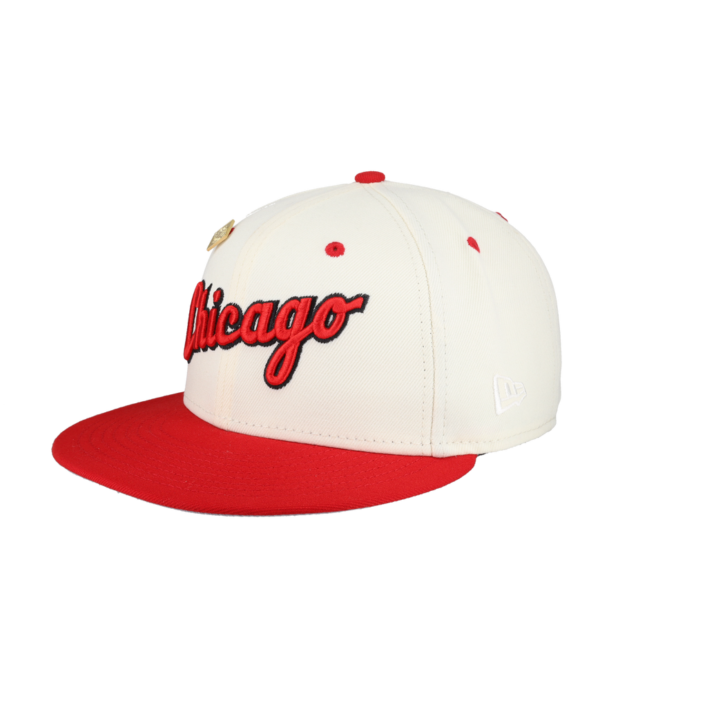 Chicago White Sox Chrome Comiskey Park 59Fifty Fitted Hat