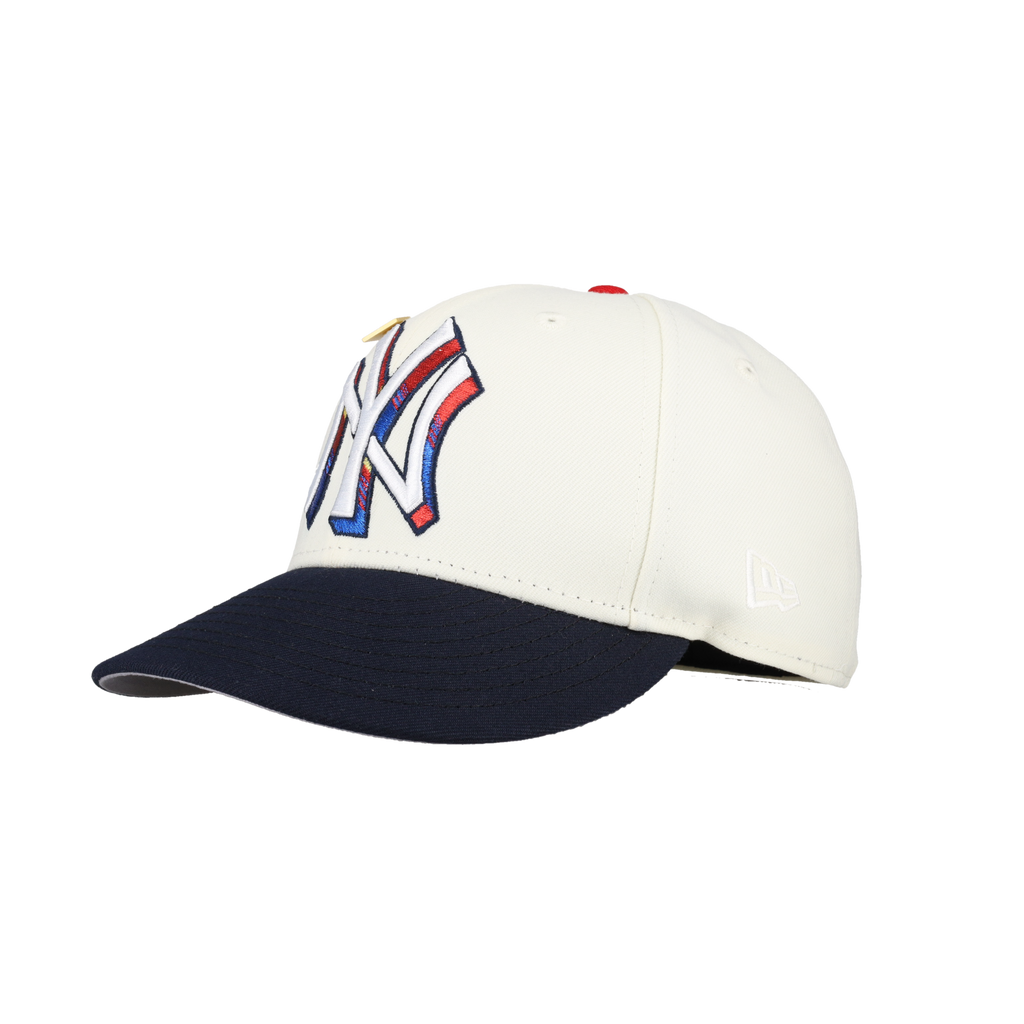 New York Yankees Chrome 2009 Inaugural Season Patch 59Fifty Fitted Hat