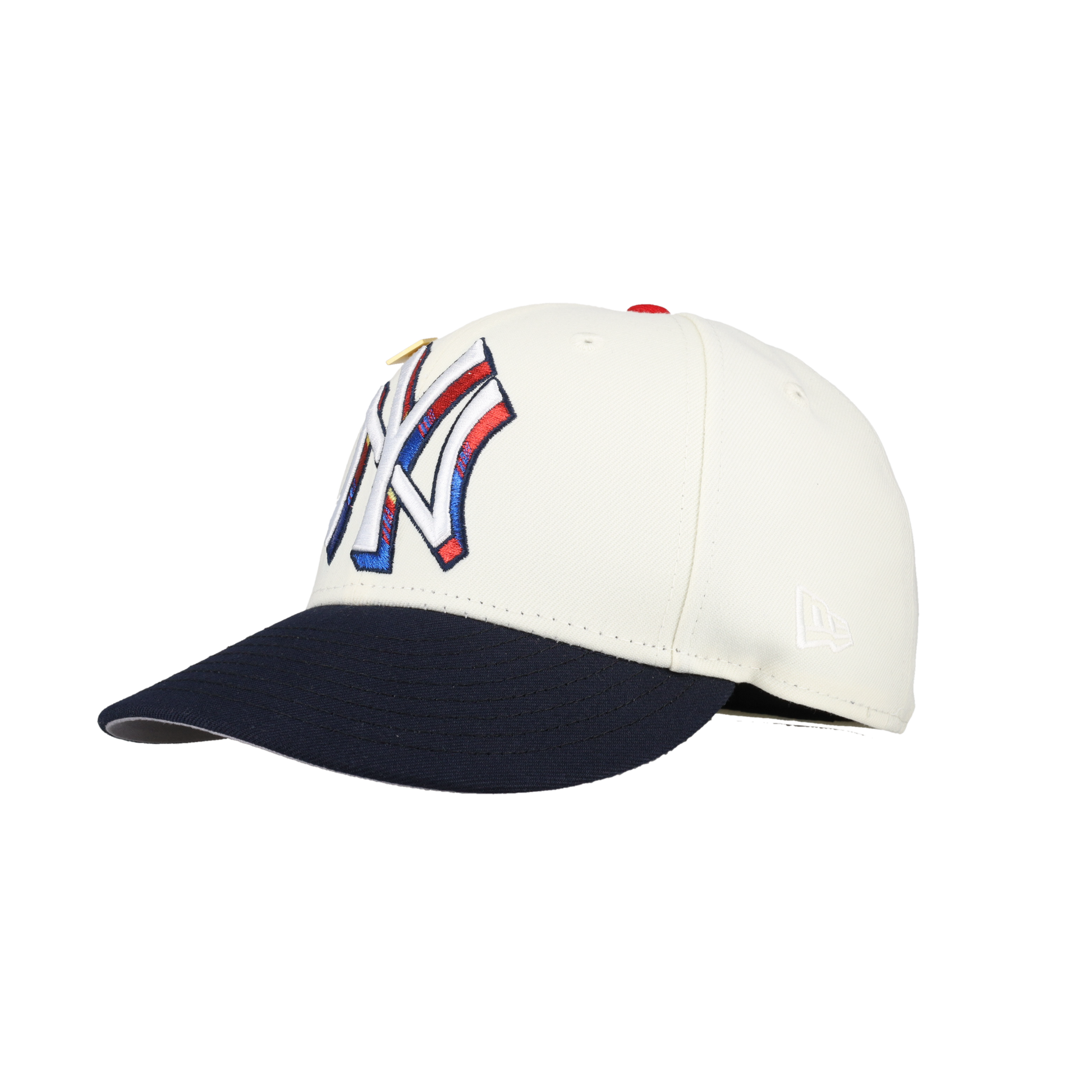 New York Yankees Chrome 2009 Inaugural Season Patch 59Fifty Fitted Hat