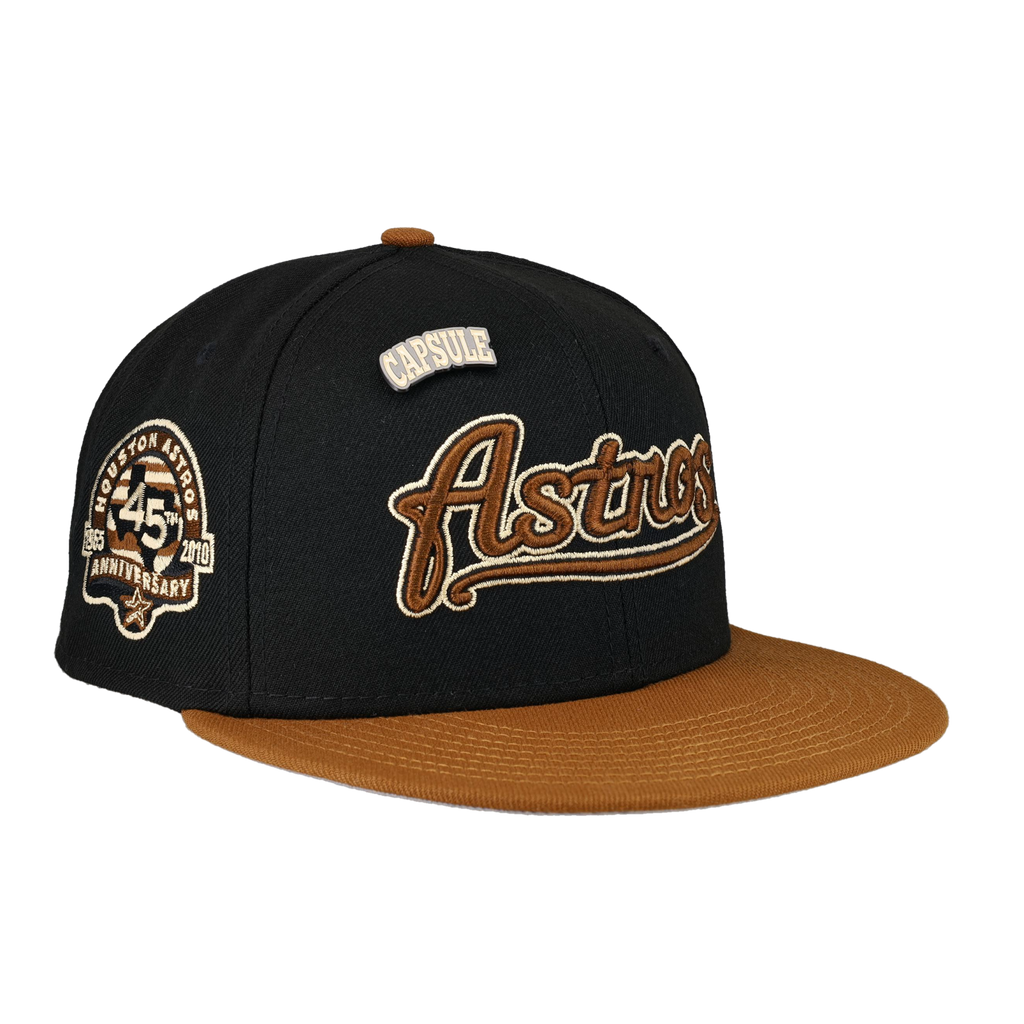 Houston Astros Colors in Cream 2.0 Collection 45th Anniversary Fitted Hat