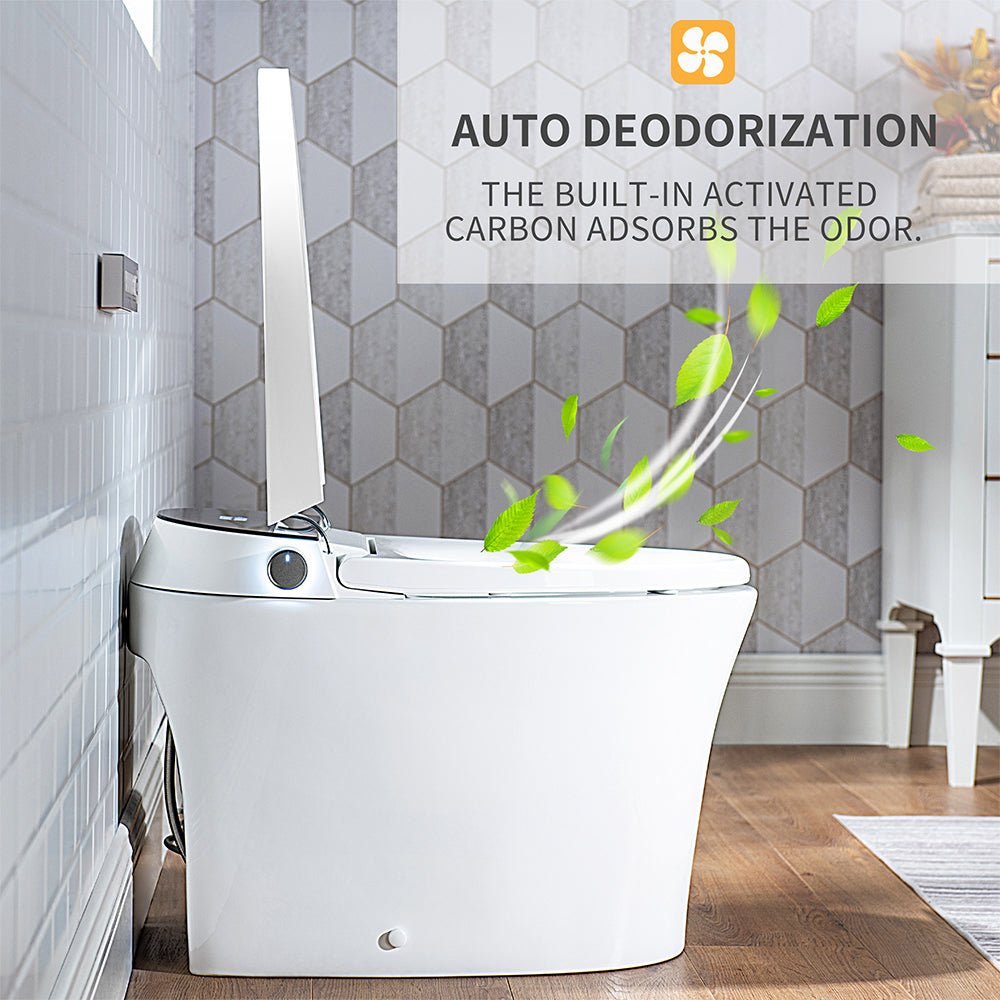 Alora Premium Smart Tankless Bidet Toilet W/ Auto Open & Close Lid (95371482)