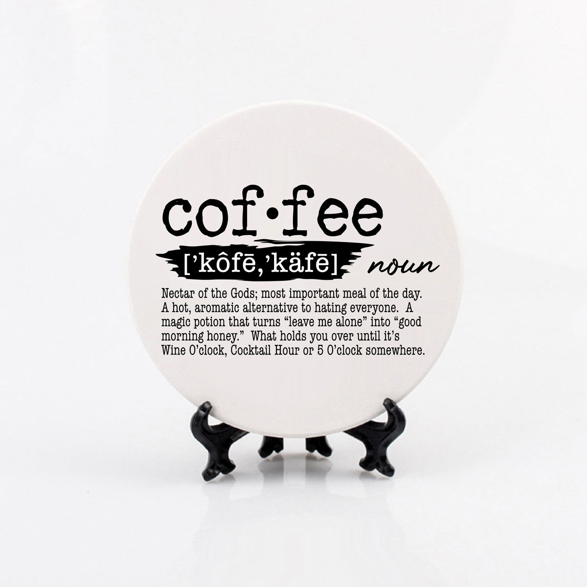 Funny Drink Definition Coasters Set Dictionary Quote Coasters For Bar And Countertop Decor
