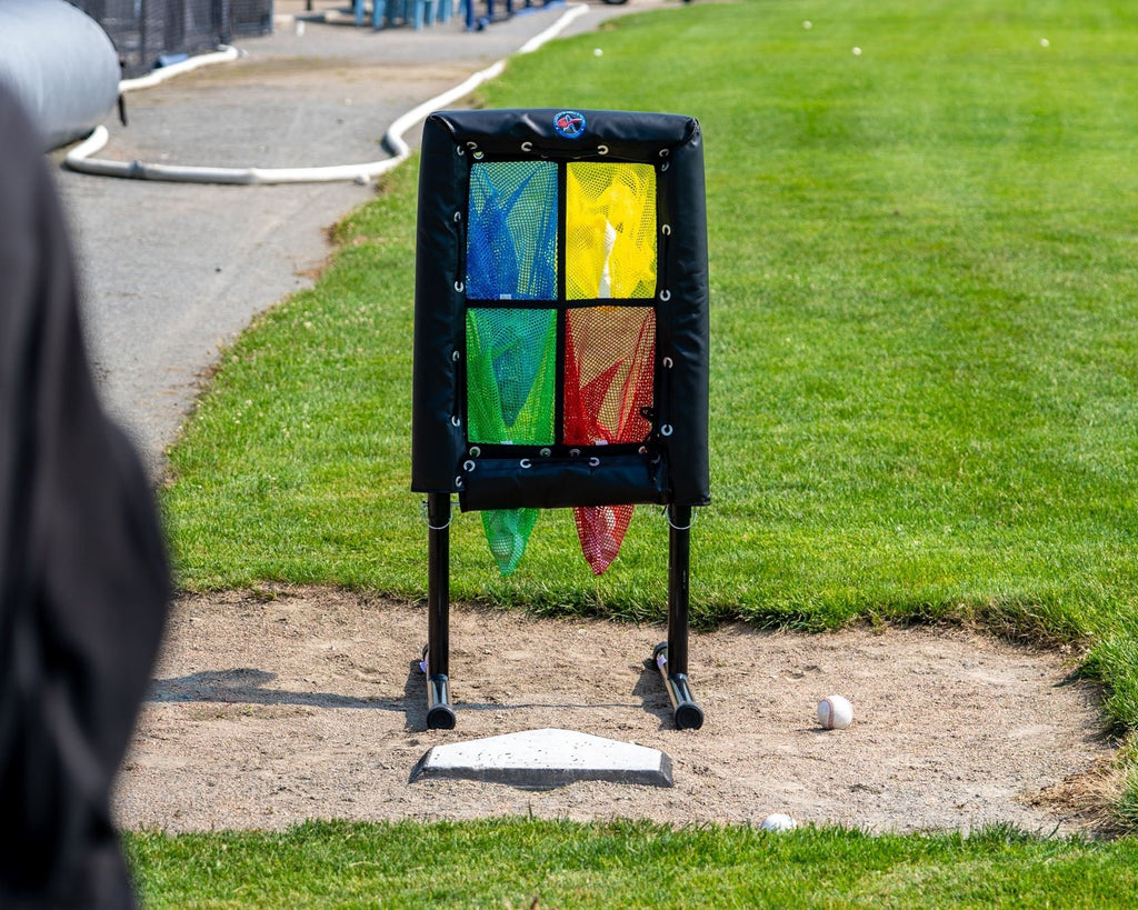Colored 4 Hole Pitch Target