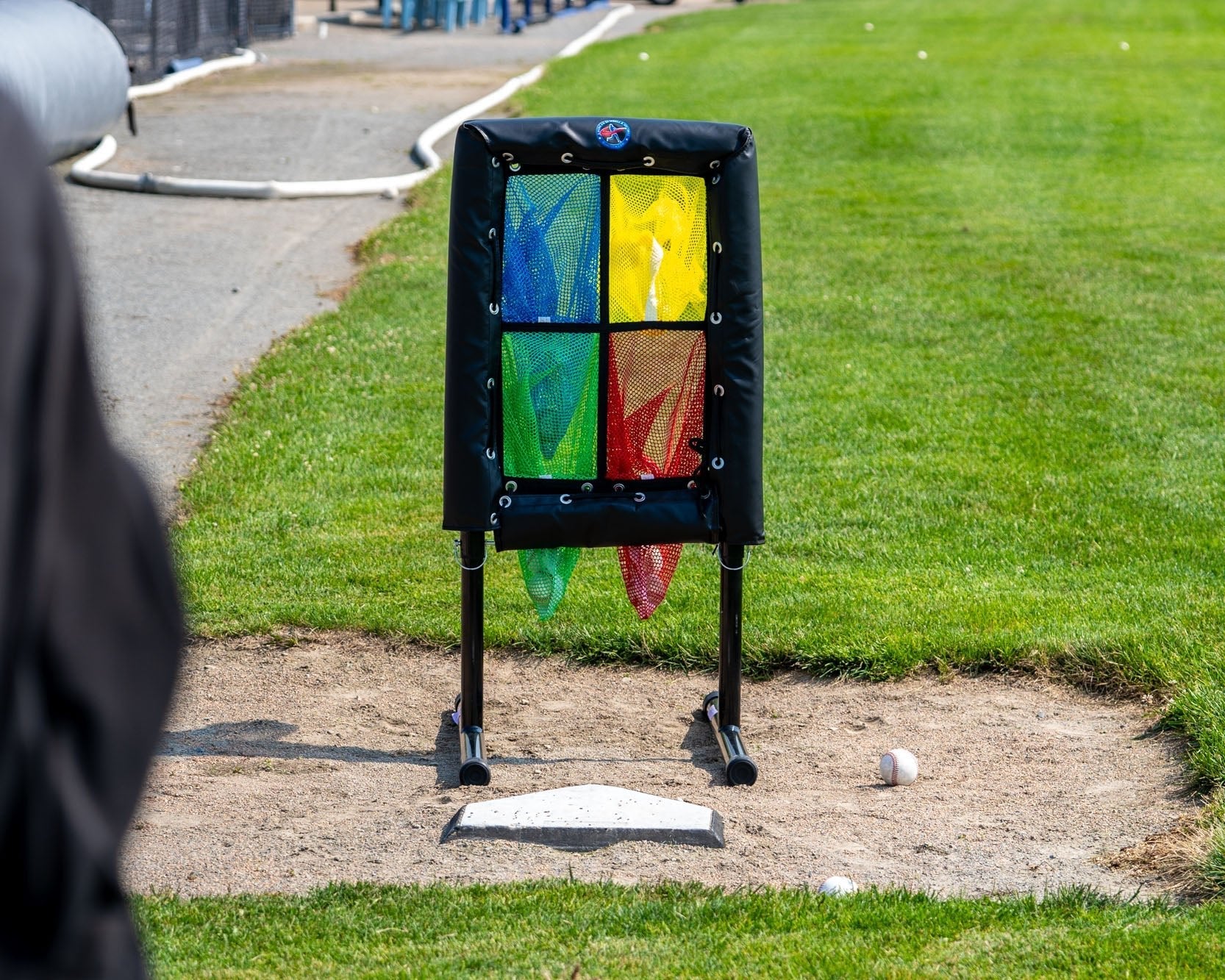 Colored 4 Hole Pitch Target