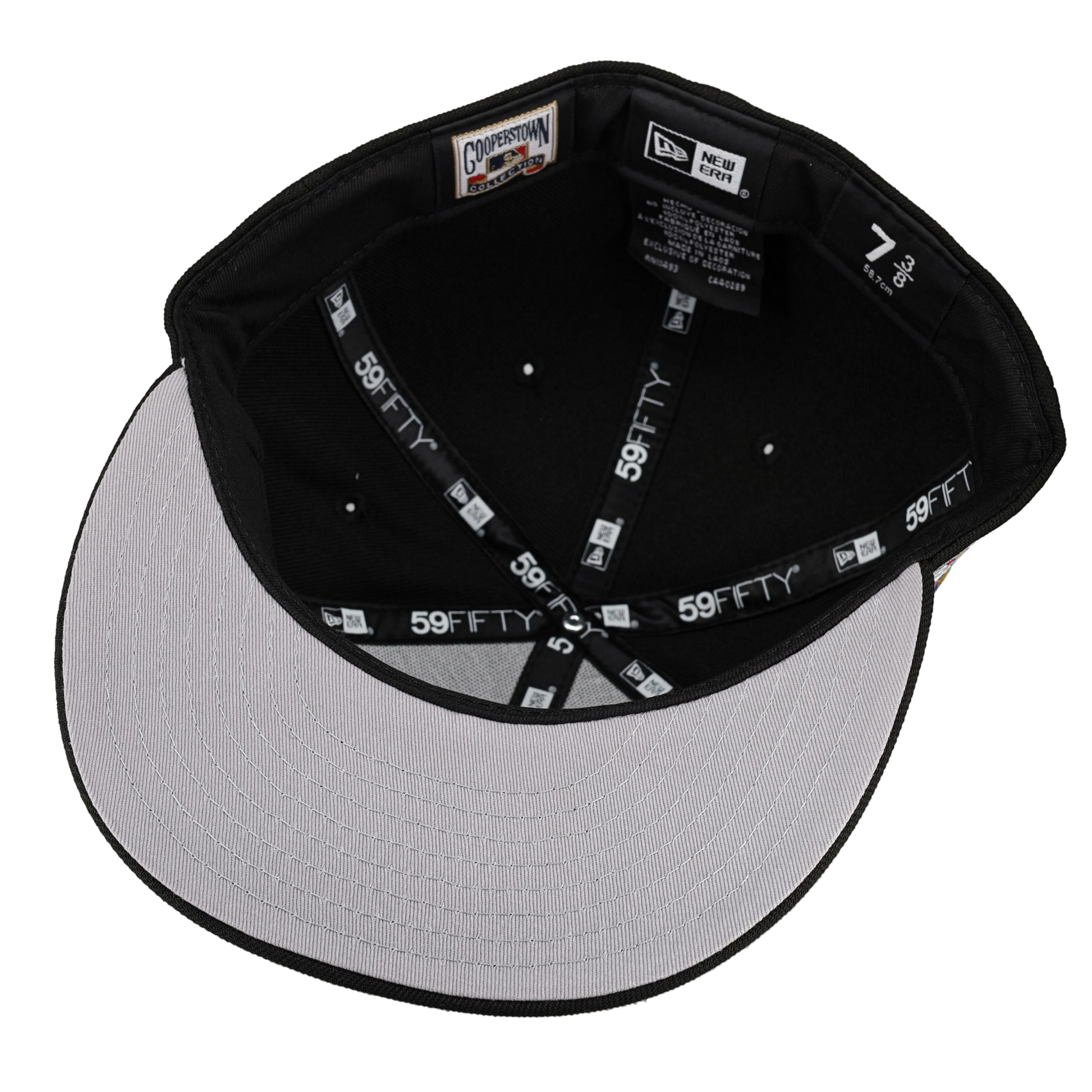 New York Mets Side Splash Collection Shea Stadium Patch Fitted Hat