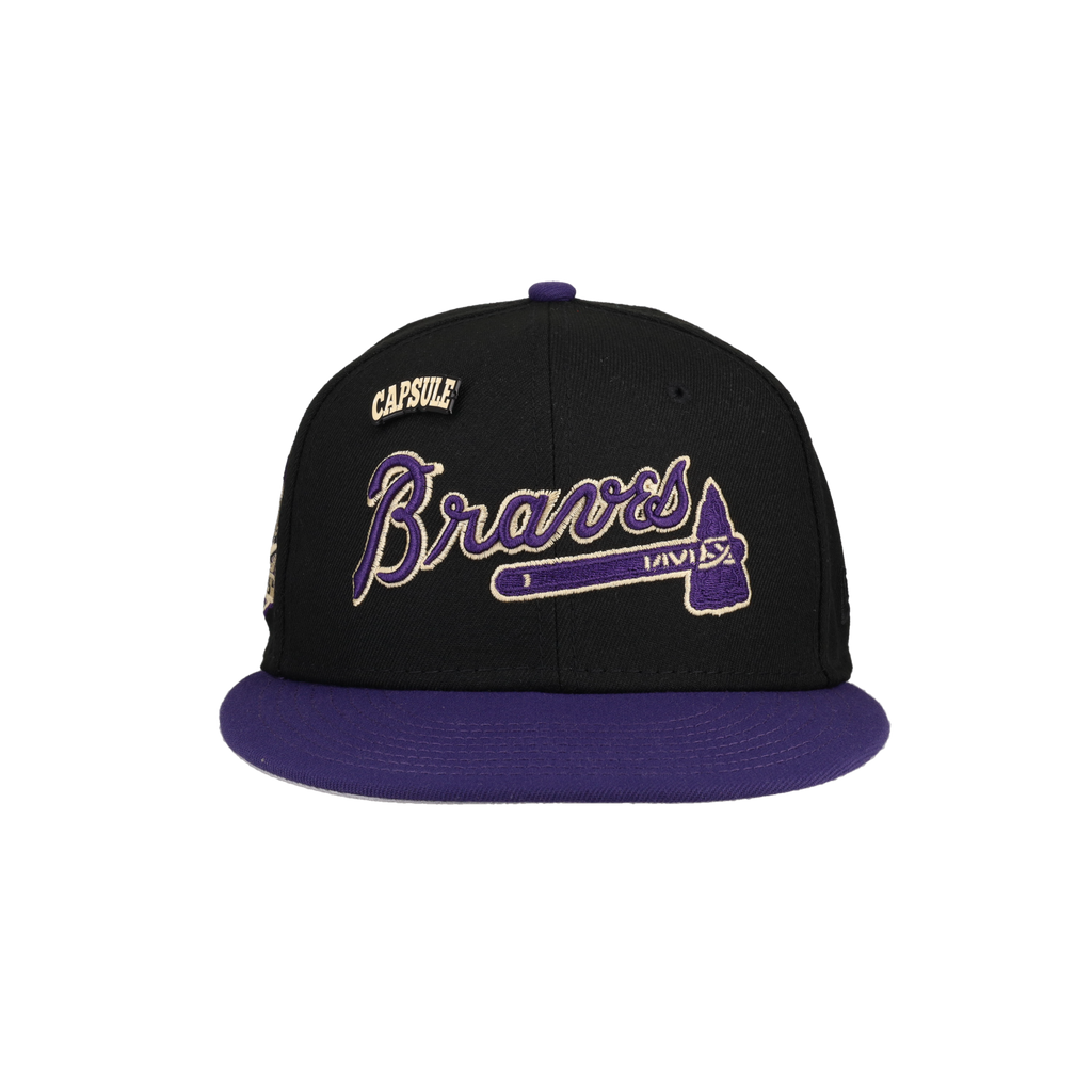 Atlanta Braves Colors in Cream 2.0 Collection 1995 World Series Fitted Hat