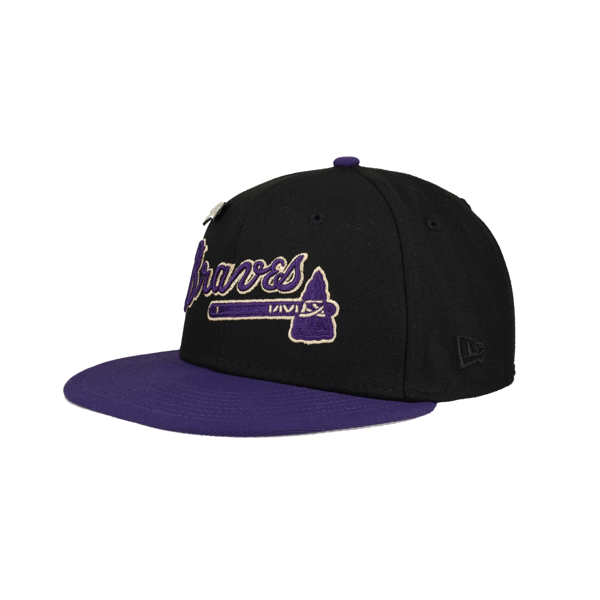 Atlanta Braves Colors in Cream 2.0 Collection 1995 World Series Fitted Hat