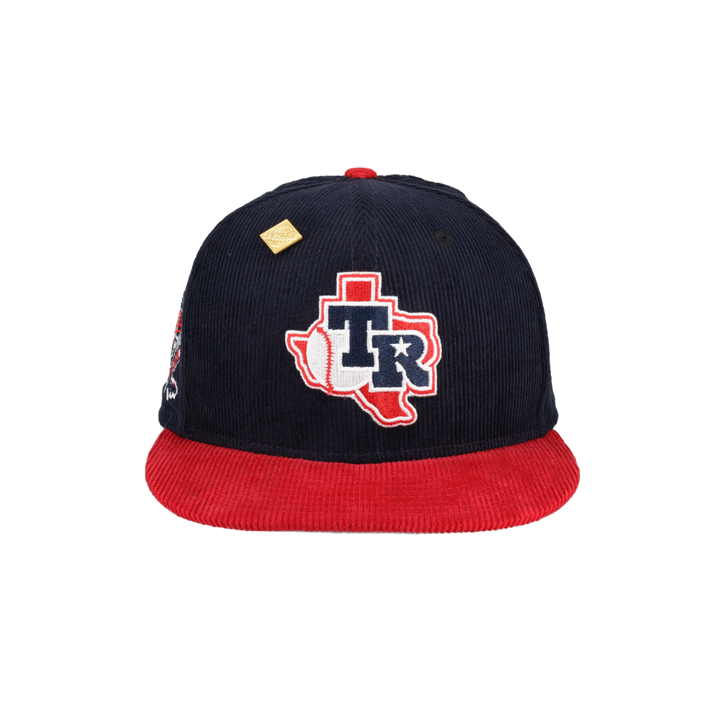 Texas Rangers Act Accordingly Collection Arlington Stadium Patch Fitted Hat