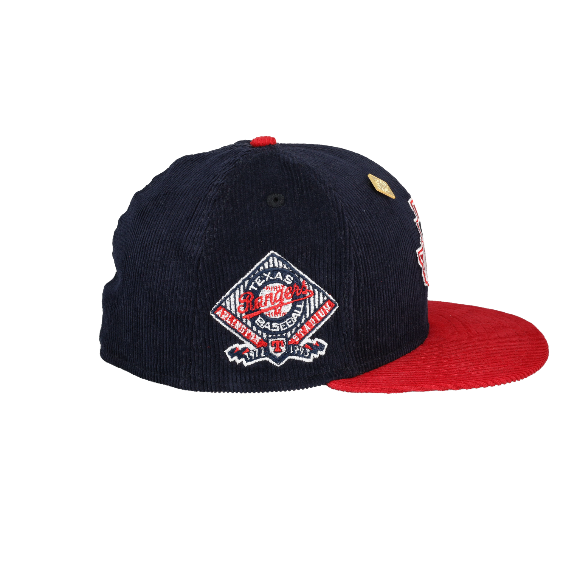 Texas Rangers Act Accordingly Collection Arlington Stadium Patch Fitted Hat