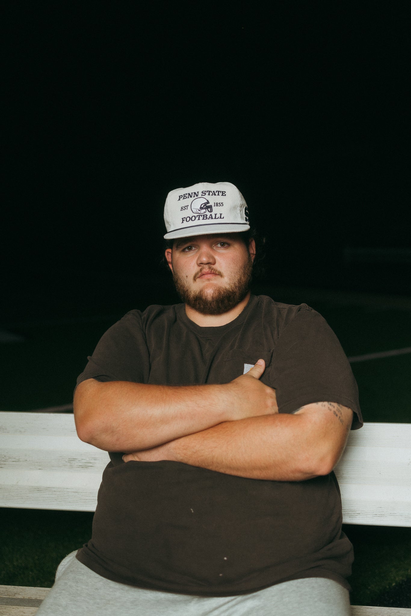 Corduroy White Penn State Football