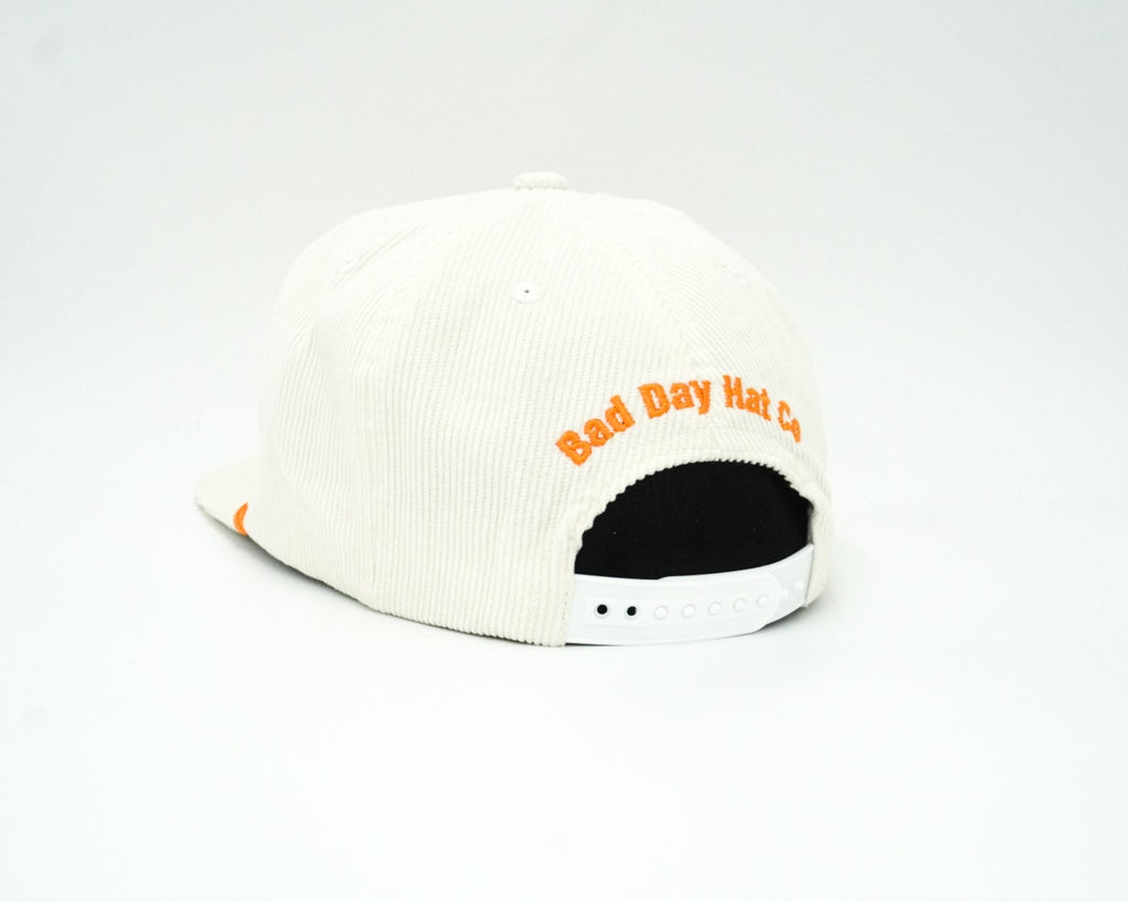 Corduroy White Vols Script
