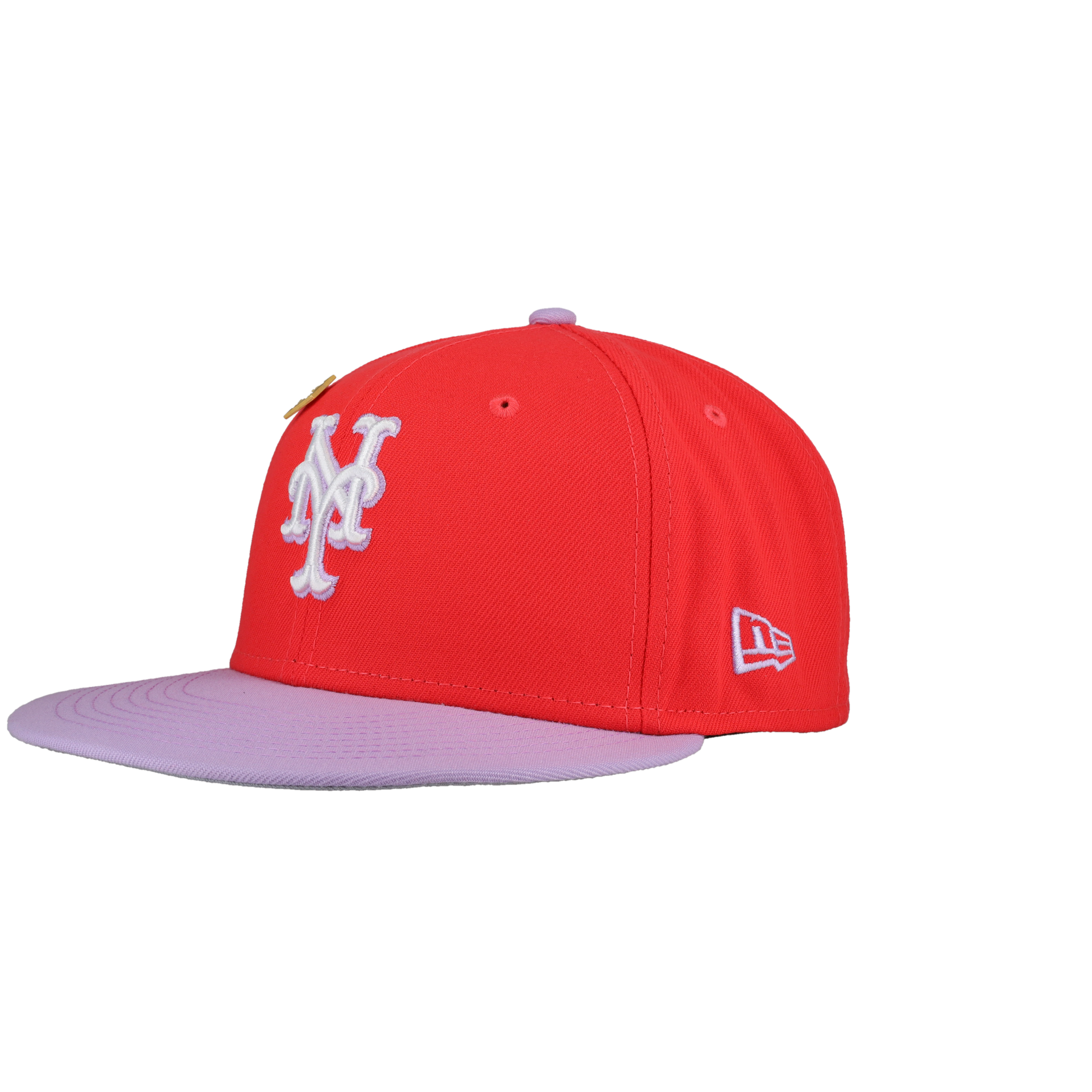 New York Mets Two-Tone Color Pack Red Cap 59Fifty Fitted Hat