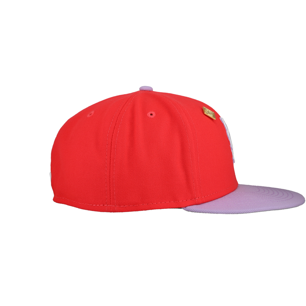 New York Mets Two-Tone Color Pack Red Cap 59Fifty Fitted Hat