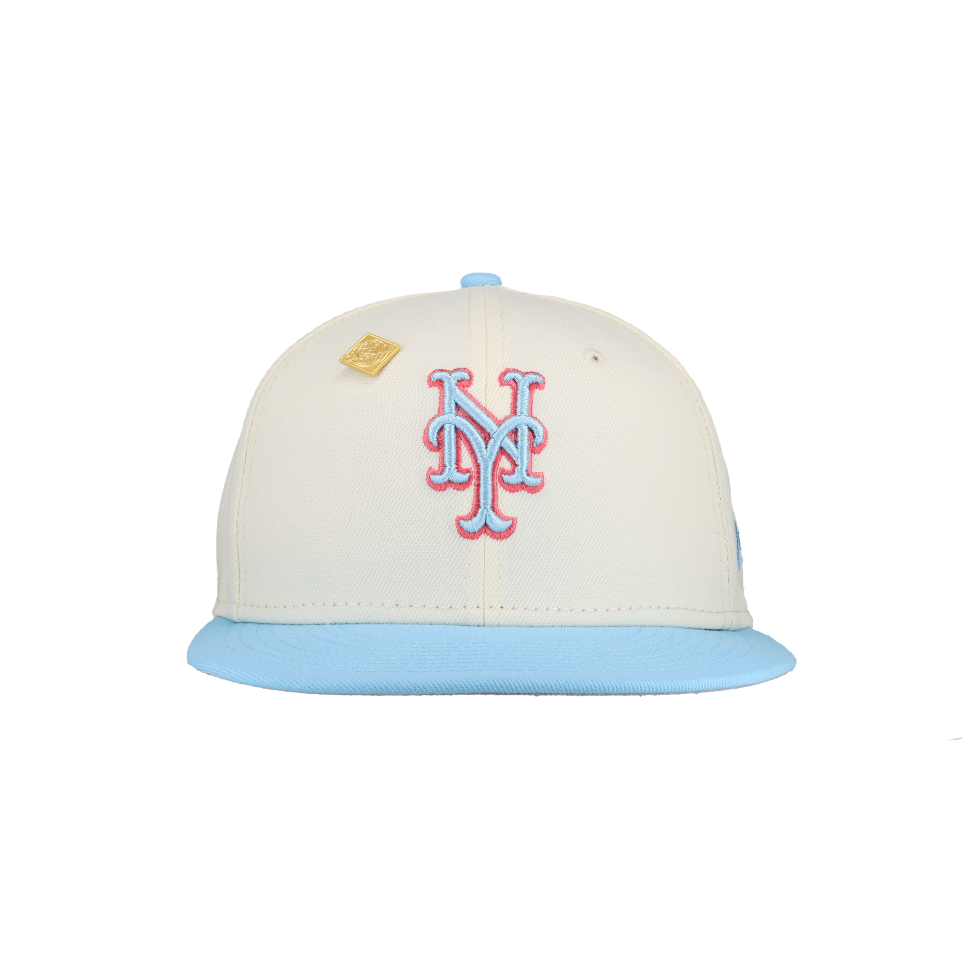 New York Mets Two-Tone Color Pack Chrome Cap 59Fifty Fitted Hat