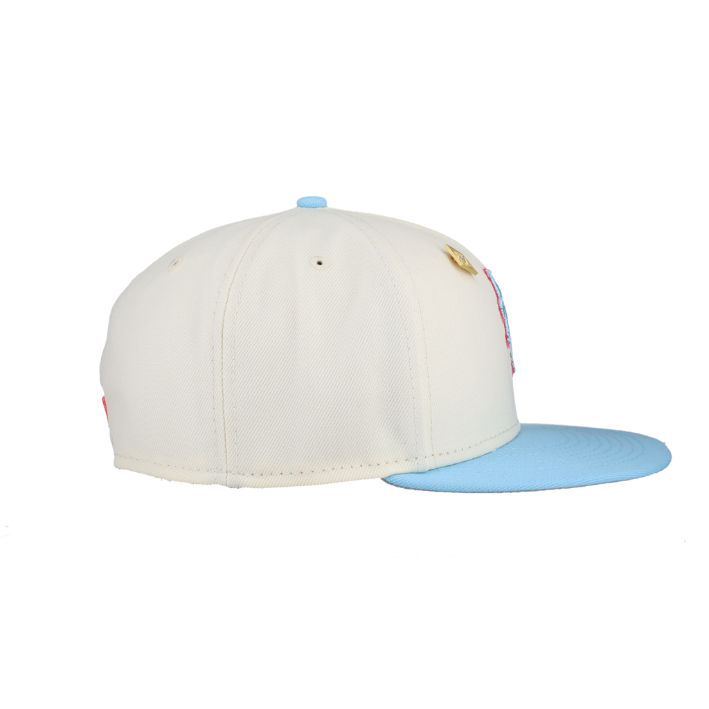 New York Mets Two-Tone Color Pack Chrome Cap 59Fifty Fitted Hat