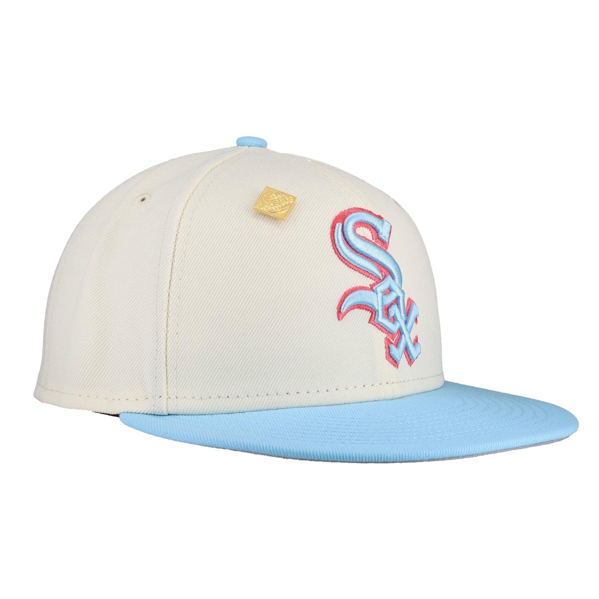 Chicago White Sox Two-Tone Color Pack Chrome Cap 59Fifty Fitted Hat