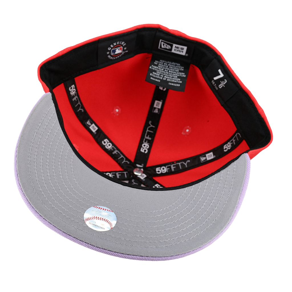 New York Yankees Two-Tone Color Pack Red Cap 59Fifty Fitted Hat