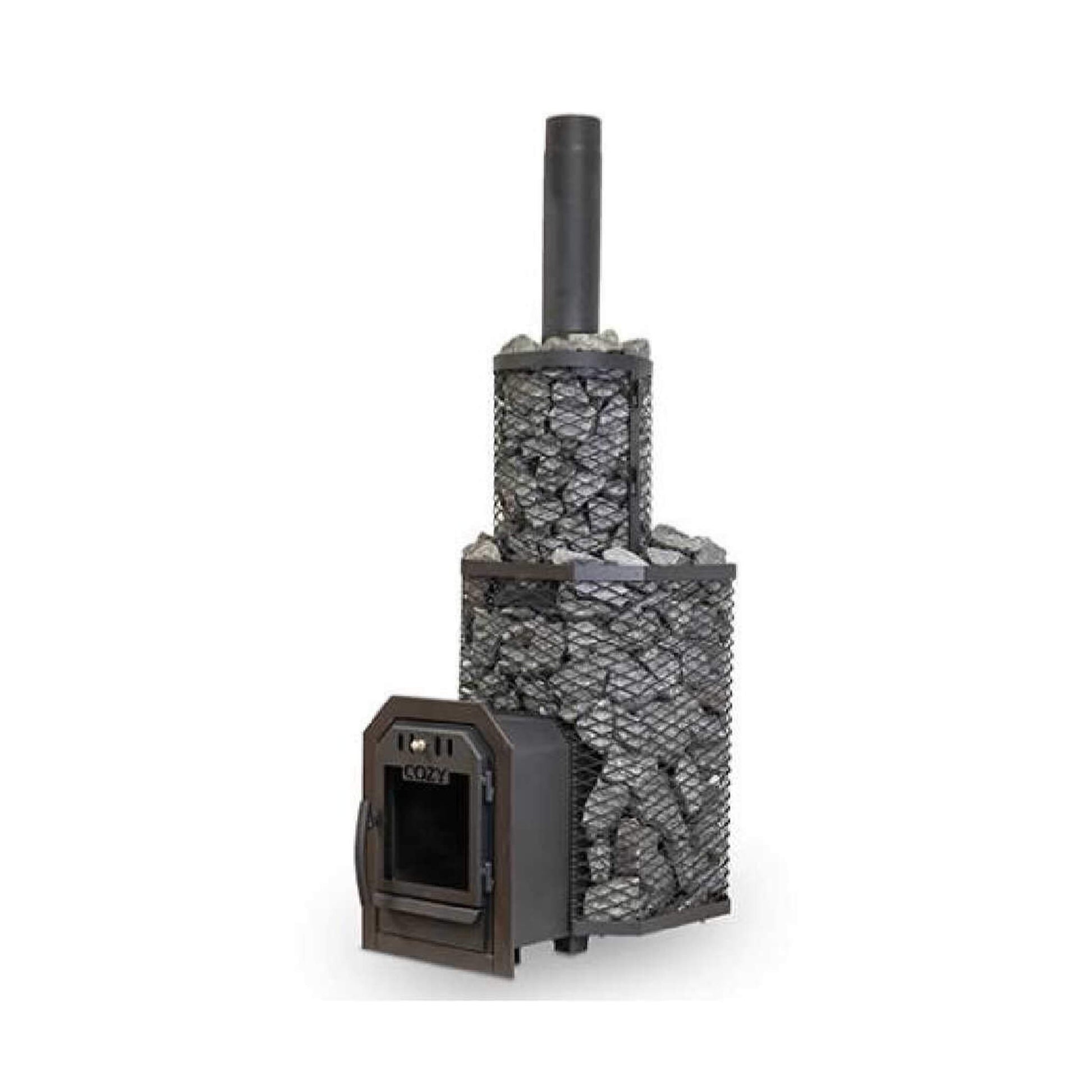 Cozy Heat Thru-Wall Wood Fired Sauna Heater Stove [COZY TW] (SAK82634)