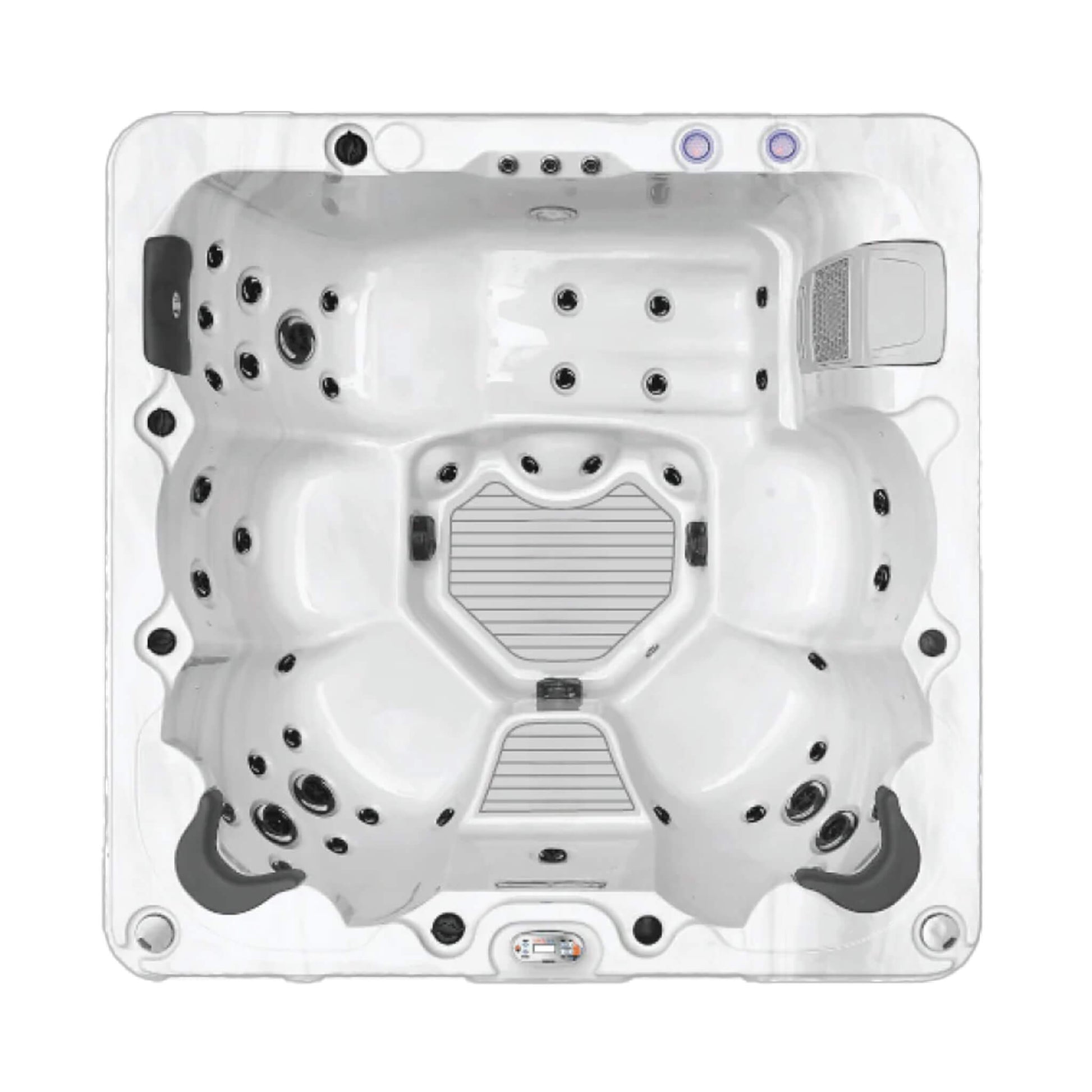 CSC Kansas 6-Person 240V Luxury 46-Jet Spa With Glacier Filtration [LS6K] (SAK64082)