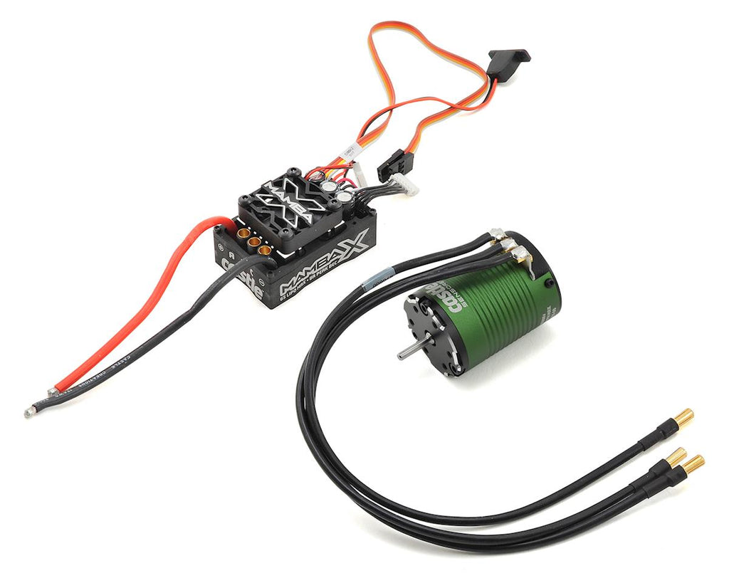 Castle Creations Mamba X 1/10 Brushless Combo 1406 Sensored Motor 7700kV