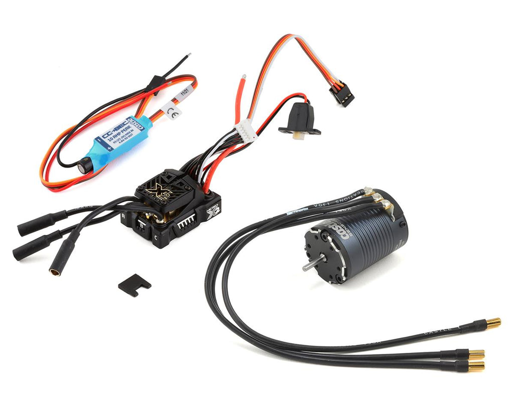Castle Creations Mamba Micro X2 Crawler Waterproof Sensored Combo 2850Kv Slate