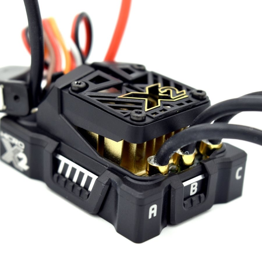 Castle Creations Mamba Micro X2 Crawler Waterproof Sensored Combo 2850Kv Slate